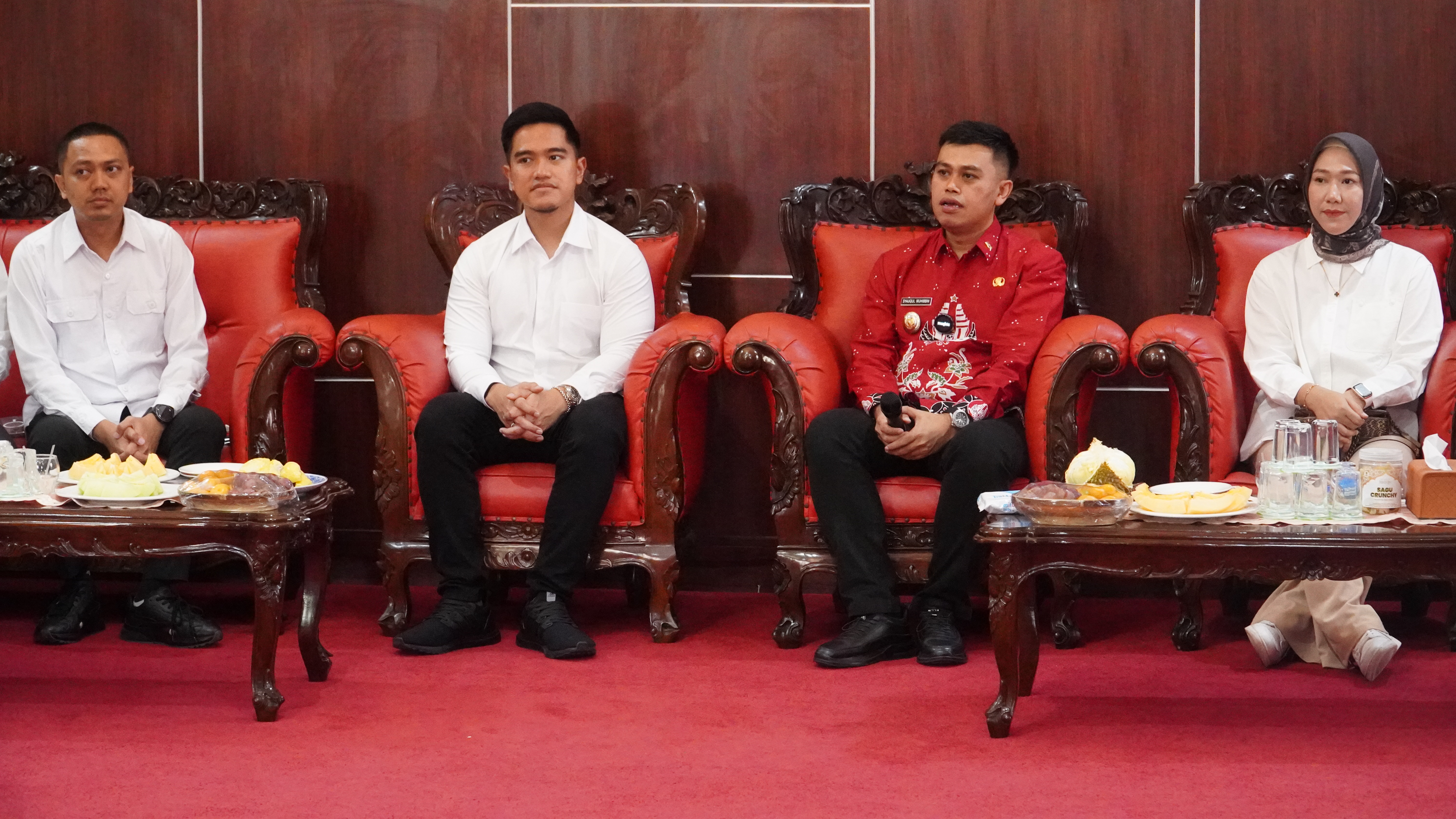 24 April 2025 - Penerimaan Kunjungan KETUA UMUM PARTAI PSI MAS KAESANG PANGAREP