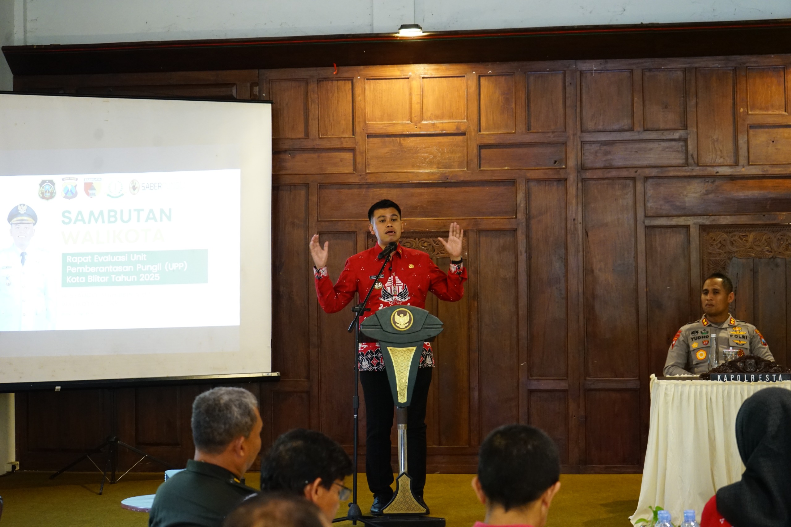 31 Juli 2025-Rapat Evaluasi Unit Pemberantasan PUNGLI Kota Blitar