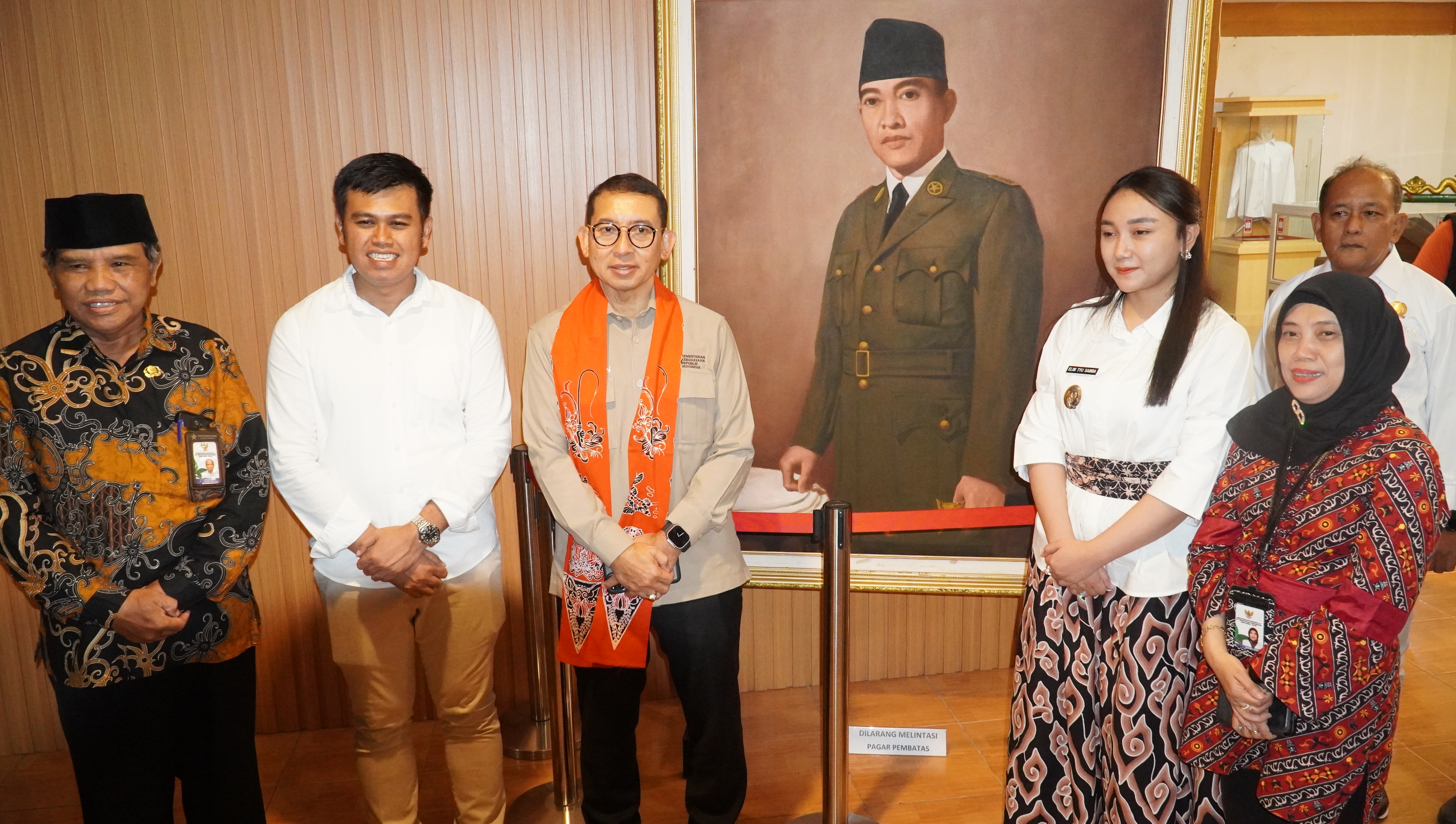 13 September 2025-Kunjungan Menteri Kebudayaan RI di Perpusnas Bung Karno