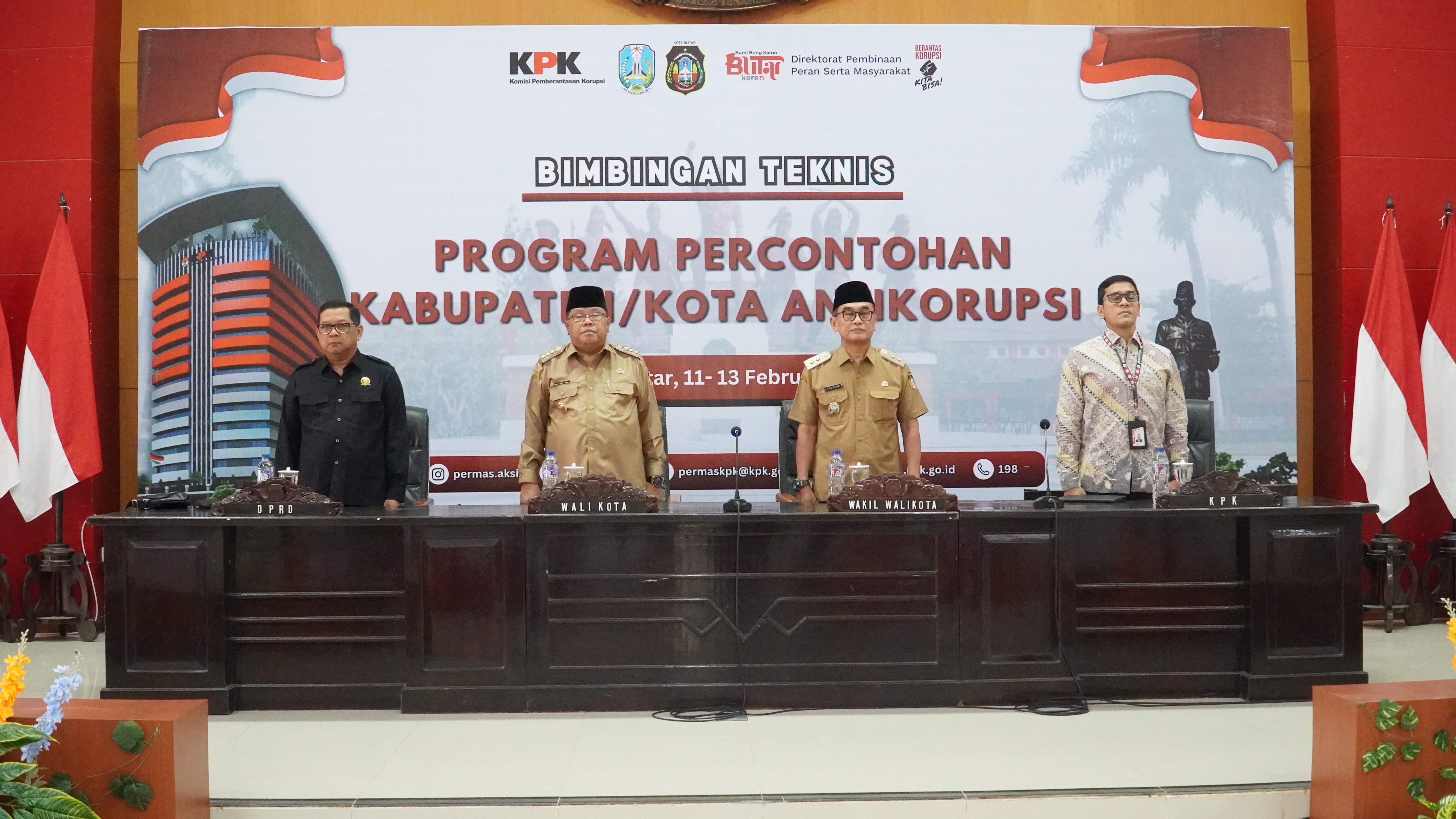 11 Februari 2025 - Pembukaan Sosialisasi Kota Anti Korupsi