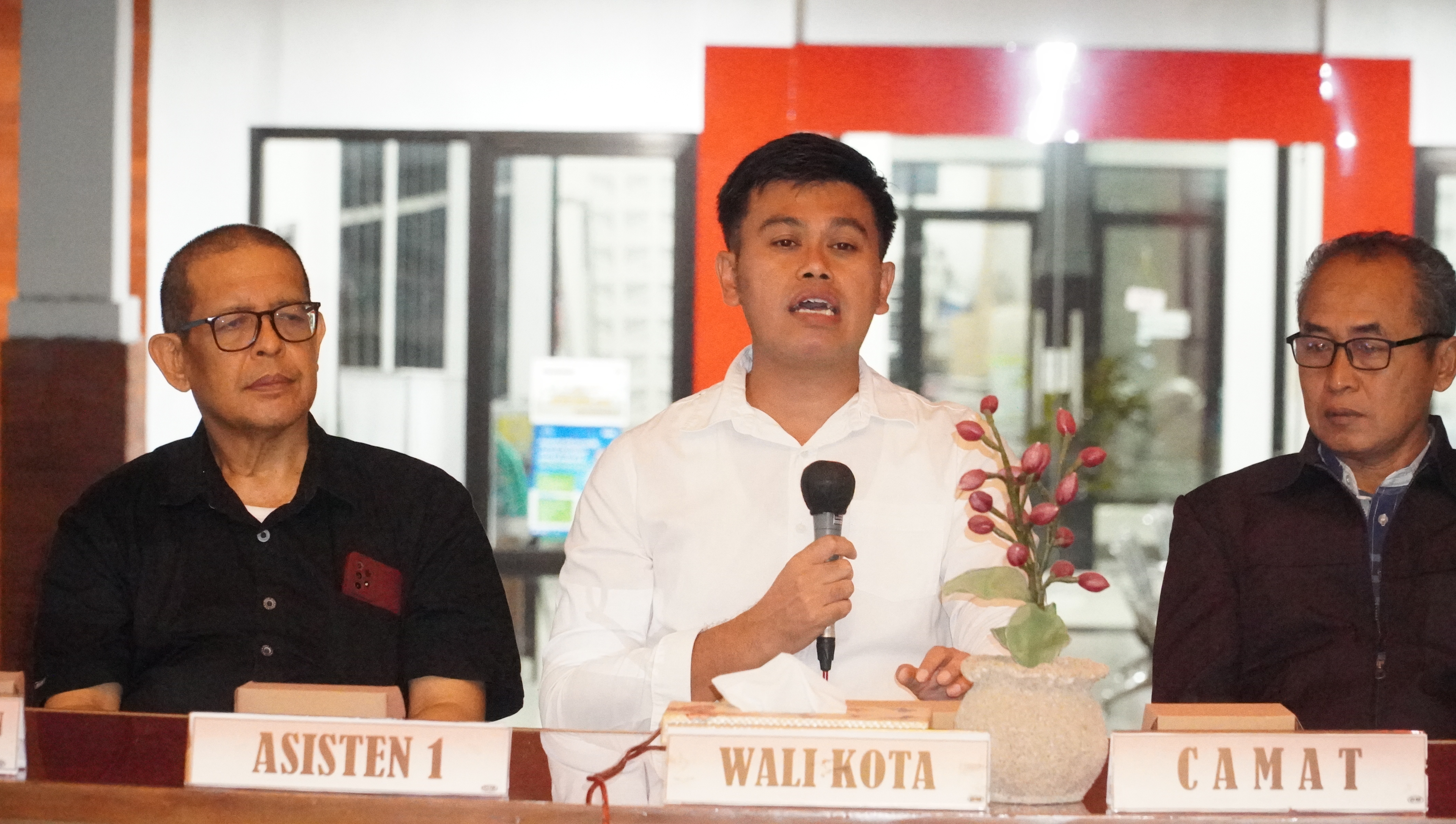 23 November 2025- Sosialiasai Arah Kebijakan program pembangunan Kota Blitar tahun 2026 oleh Walikota Blitar di Kel.Bendogerit
