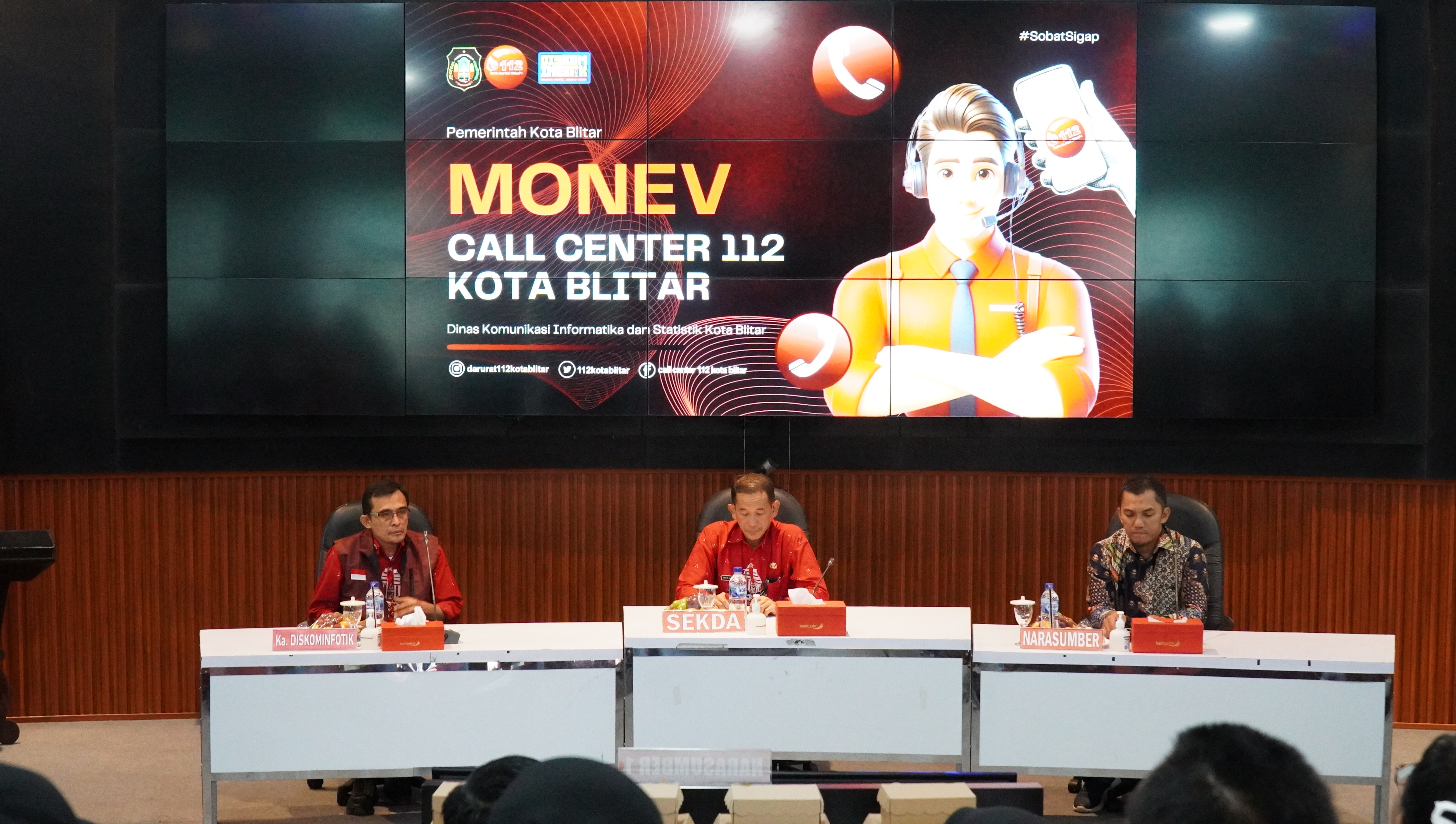 27 November 2025- Pembukaan MONEV LAYANAN CALL CENTER 112