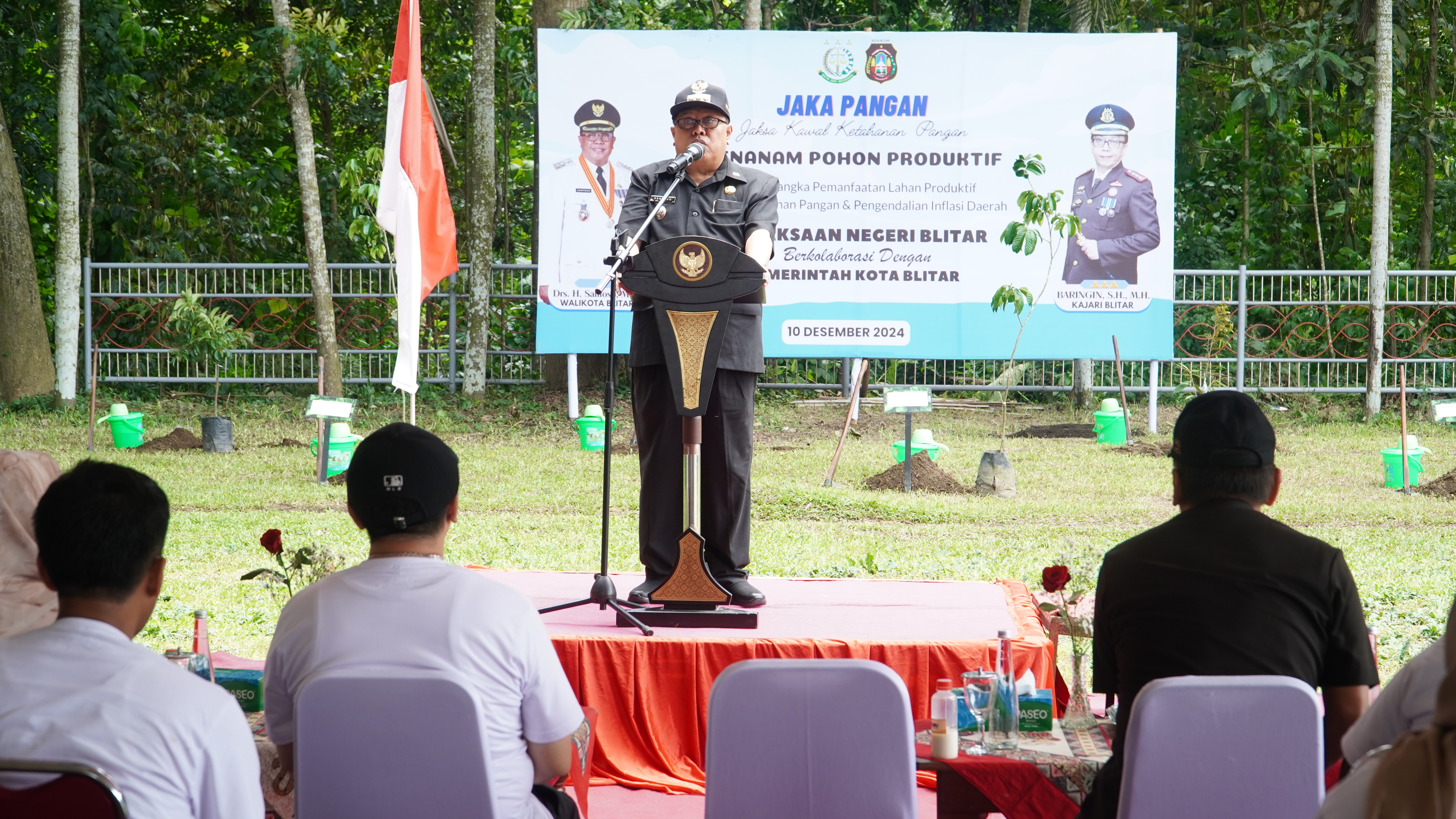 10 Desember 2024 -  Penanaman Pohon di Bumi Perkemahan Outbond Gedog atau ECOPARK JOKO PANGON GEDOG