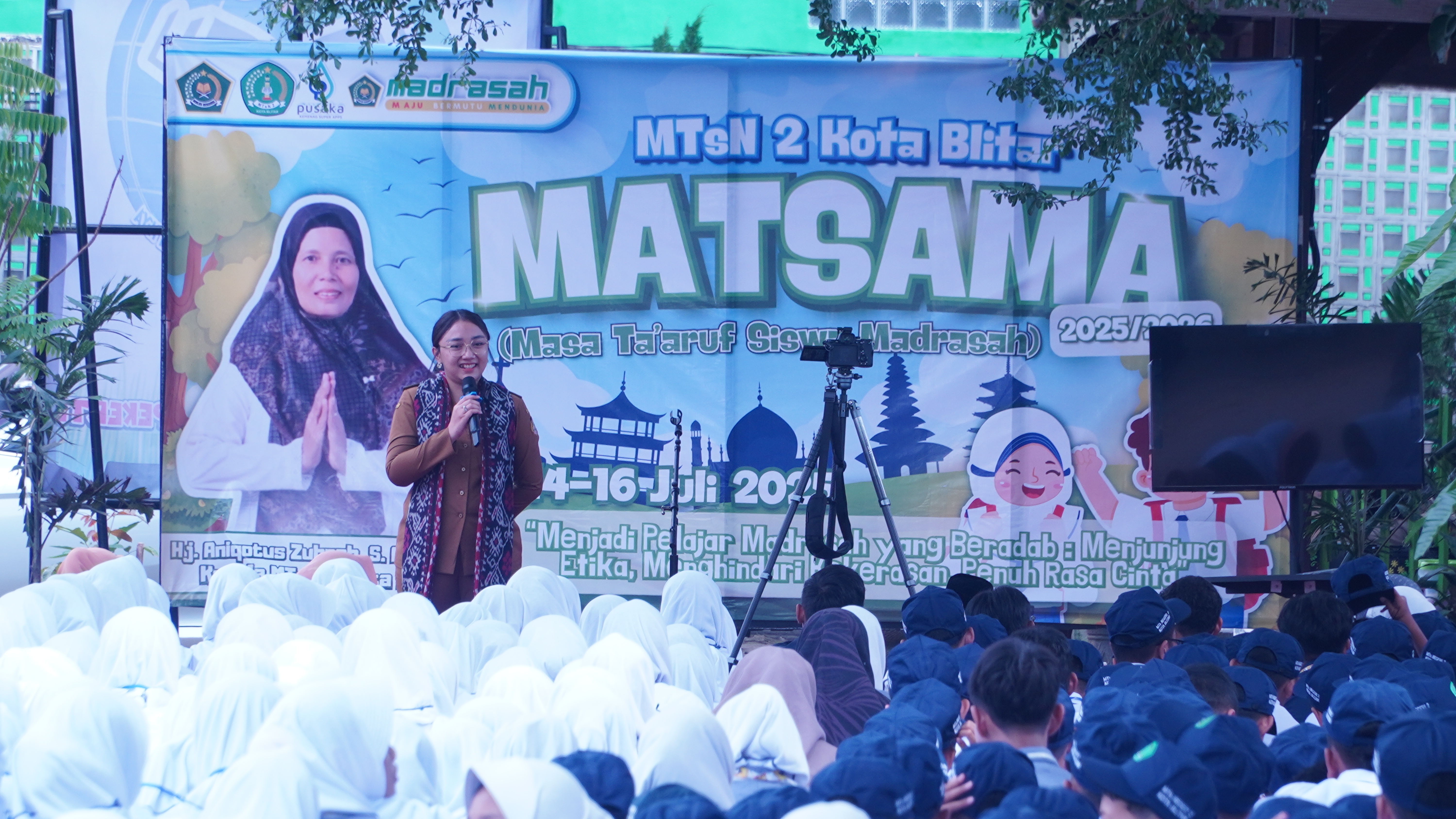 15 Juli 2025-Masa Taaruf Siswa Madrasah MTS Negeri 2 Kota Blitar Tahun 2025