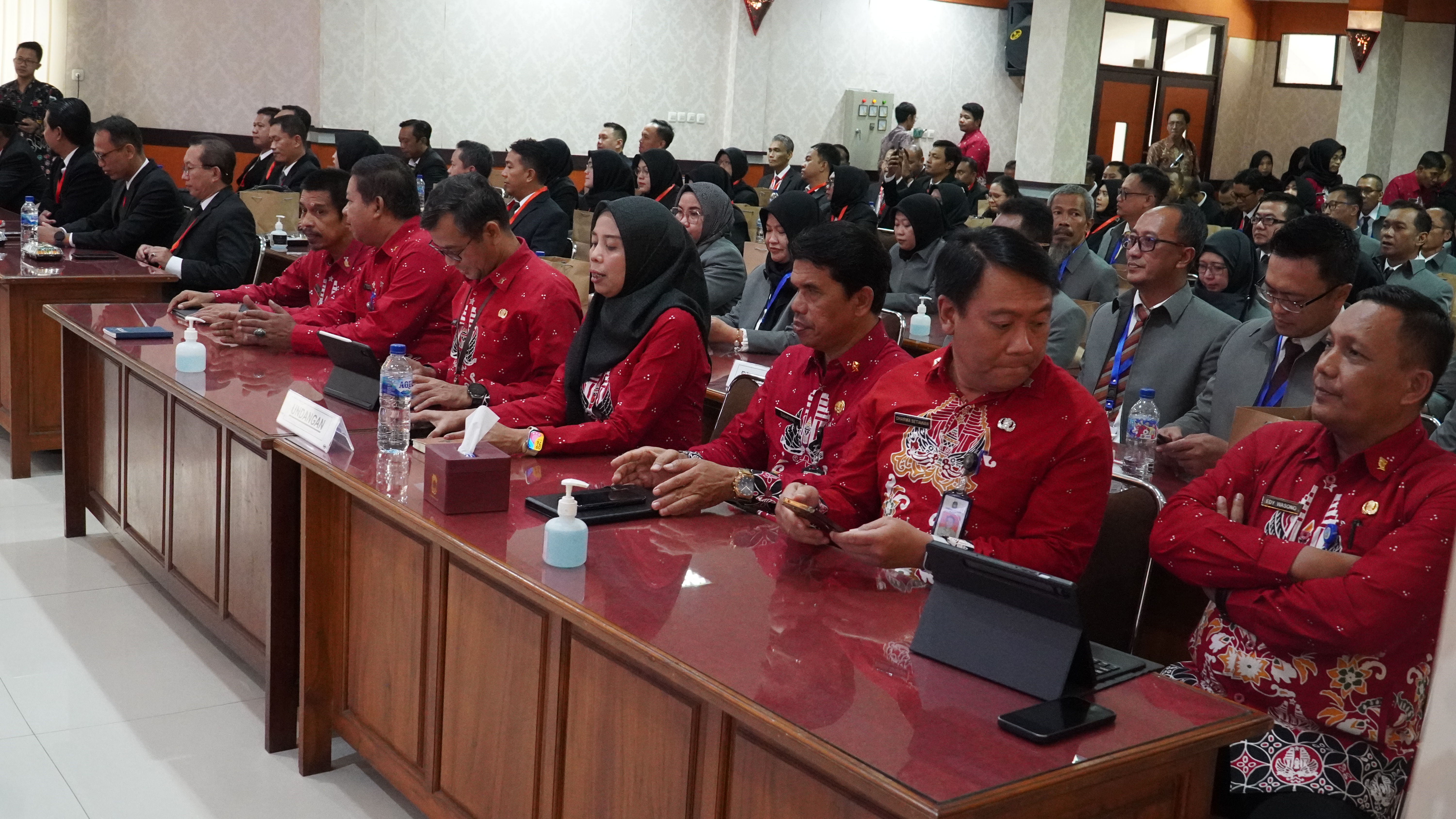 24 April 2025 - Penerimaan Studi Lapangan Pelatihan Kepemimpinan Administrator  (PKA) Angkatan II &amp; III Tahun 2025 di Ruang Sasana Praja