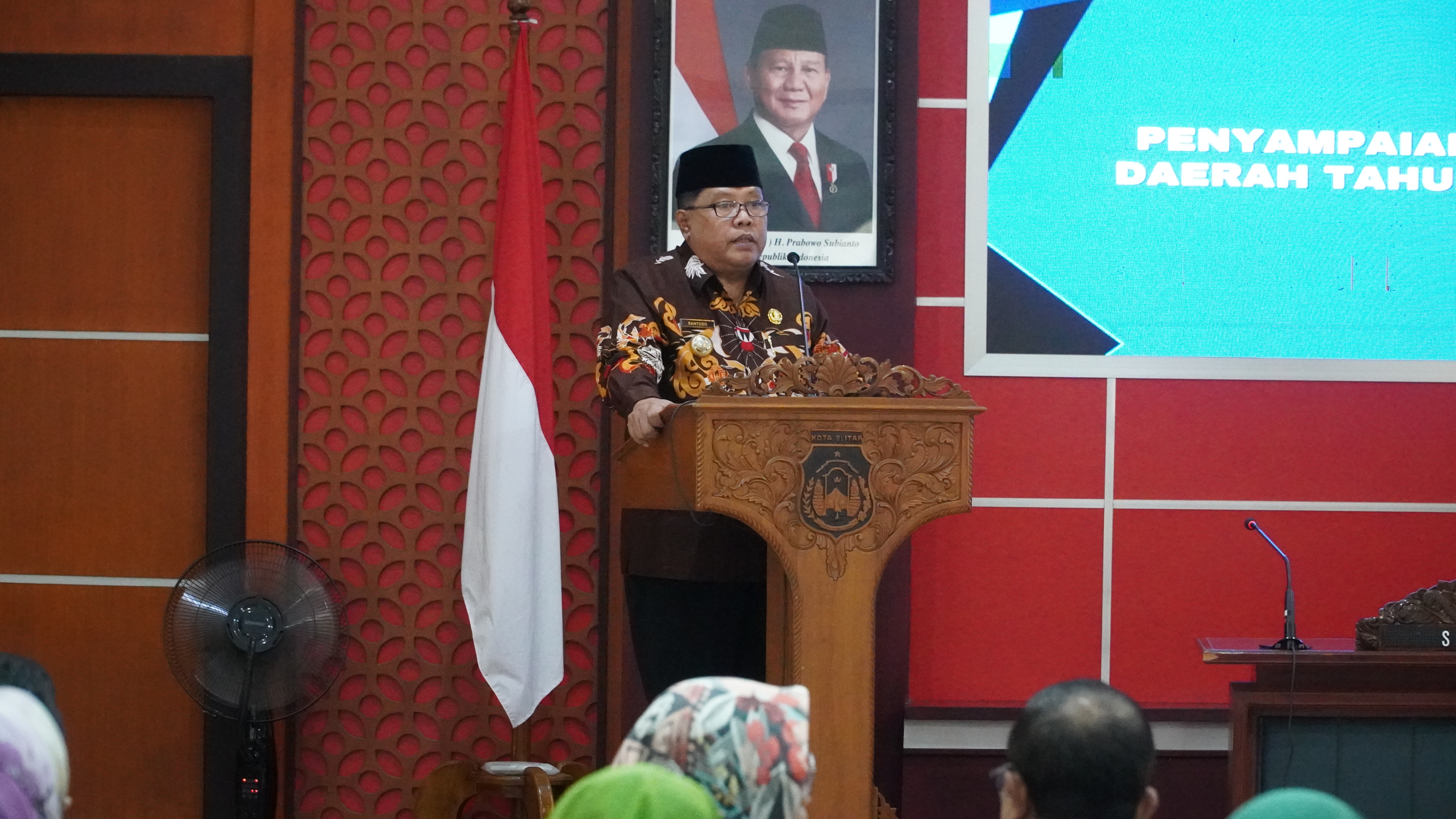24 Januari 2025 - PENYAMPAIAN HASIL EVALUASI PELAKSANAAN TUGAS PERANGKAT DAERAH Th 2024,RENCANA PENYUSUNAN RPJMD 2025-2029, dan RKPD KOTA BLITAR 2026