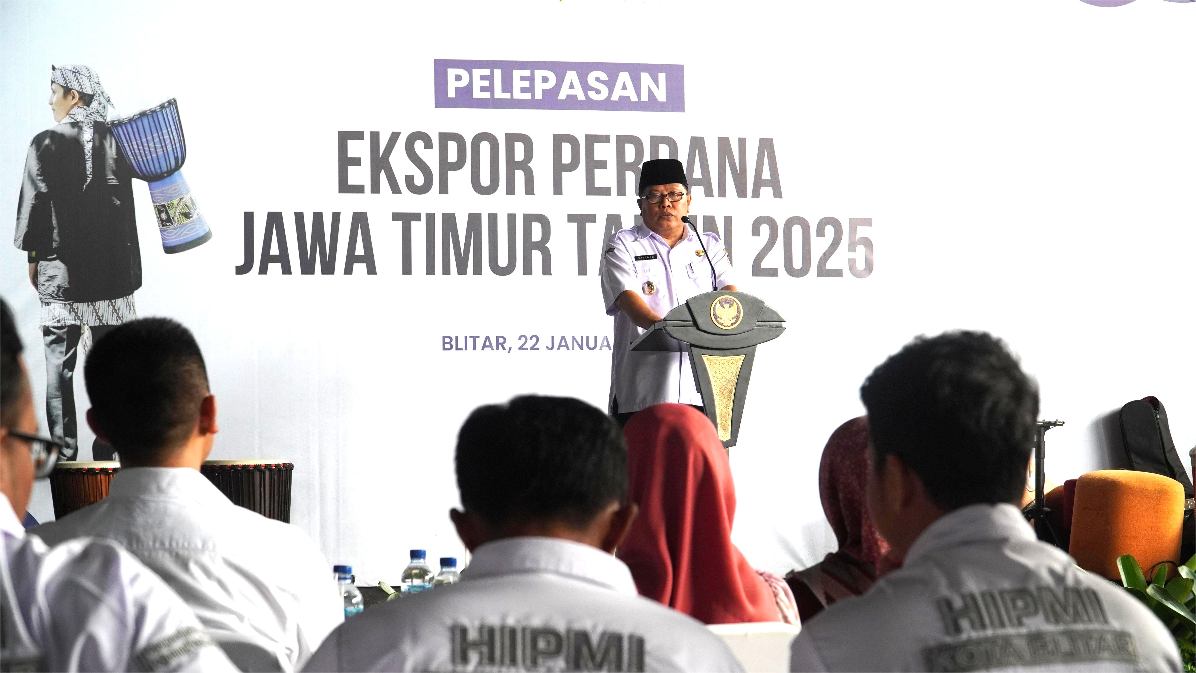 22 Januari 2025 - Pelepasan Ekspor Perdana Prov.Jawa Timur Tahun 2025 di Warehouse Cherry Blosom Indonesia GARUM