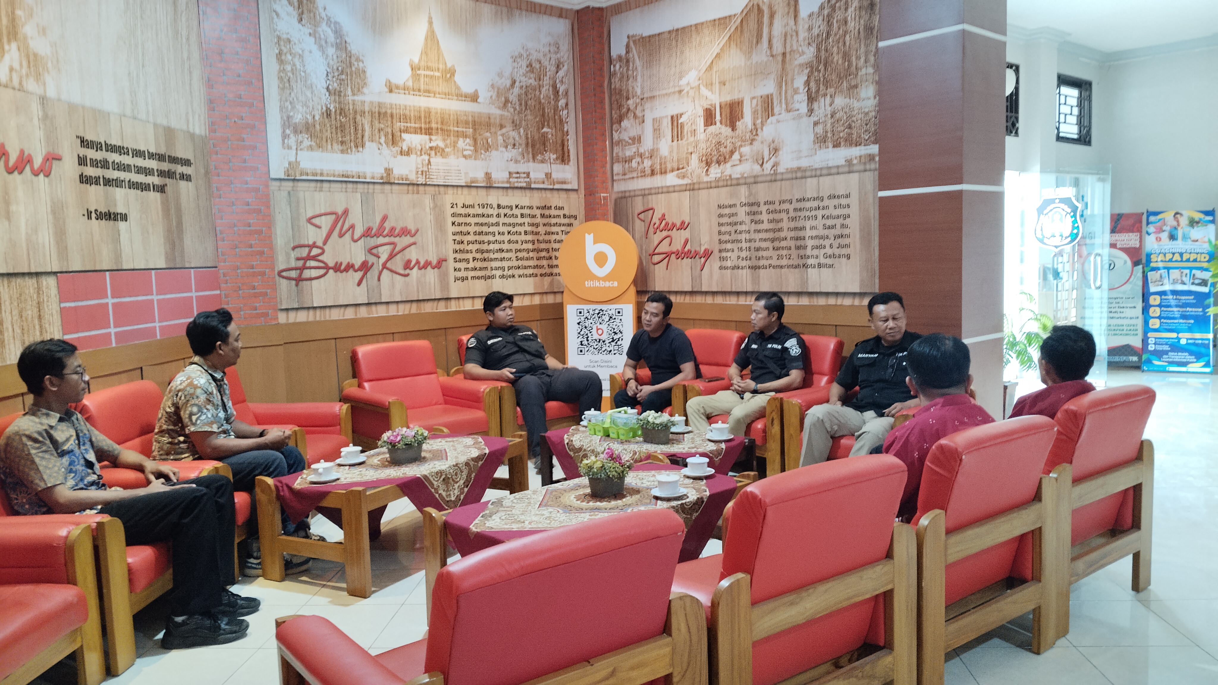 3 September - 2026 Koordinasi Personil IT Polresta dg Bapak Kepala Dinas Diskominfotik membahas dukungan Akses CCTV
