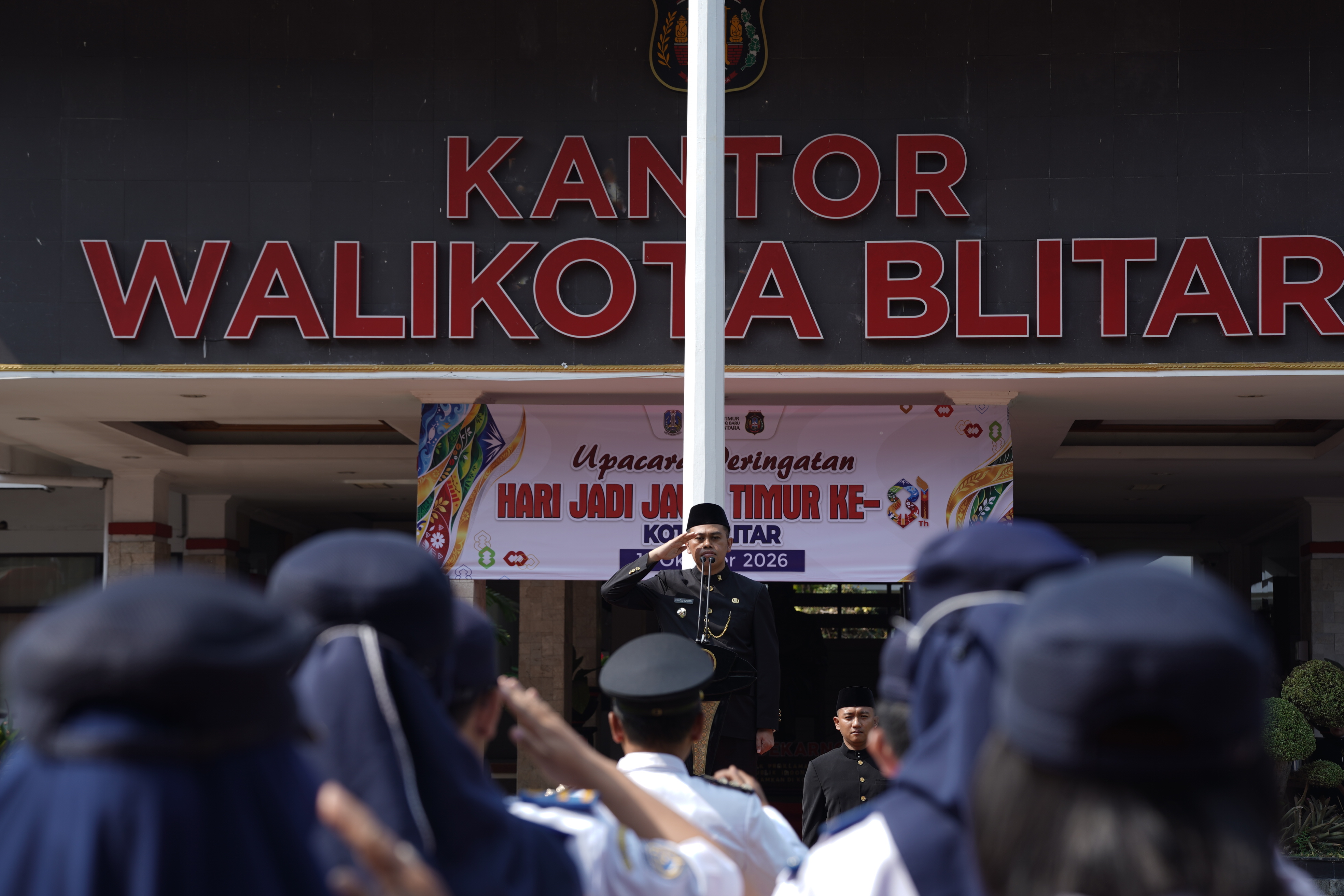 12 Oktober 2026 Upacara Peringatan HUT K-81 Provinsi Jawa Timur di Lingkungan Pemkot Blitar Tahun 2026