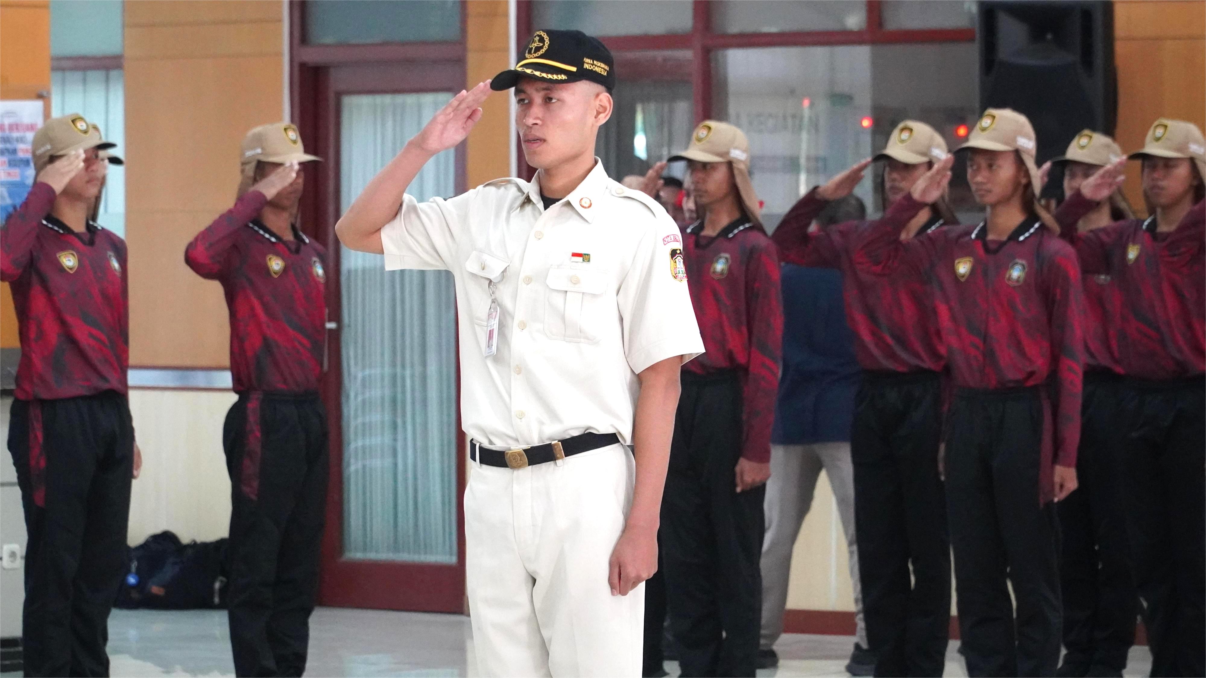 Upacara Pembukaan PUSDIKLAT CALON PASKIBRATA KOTA BLITAR TAHUN 2025