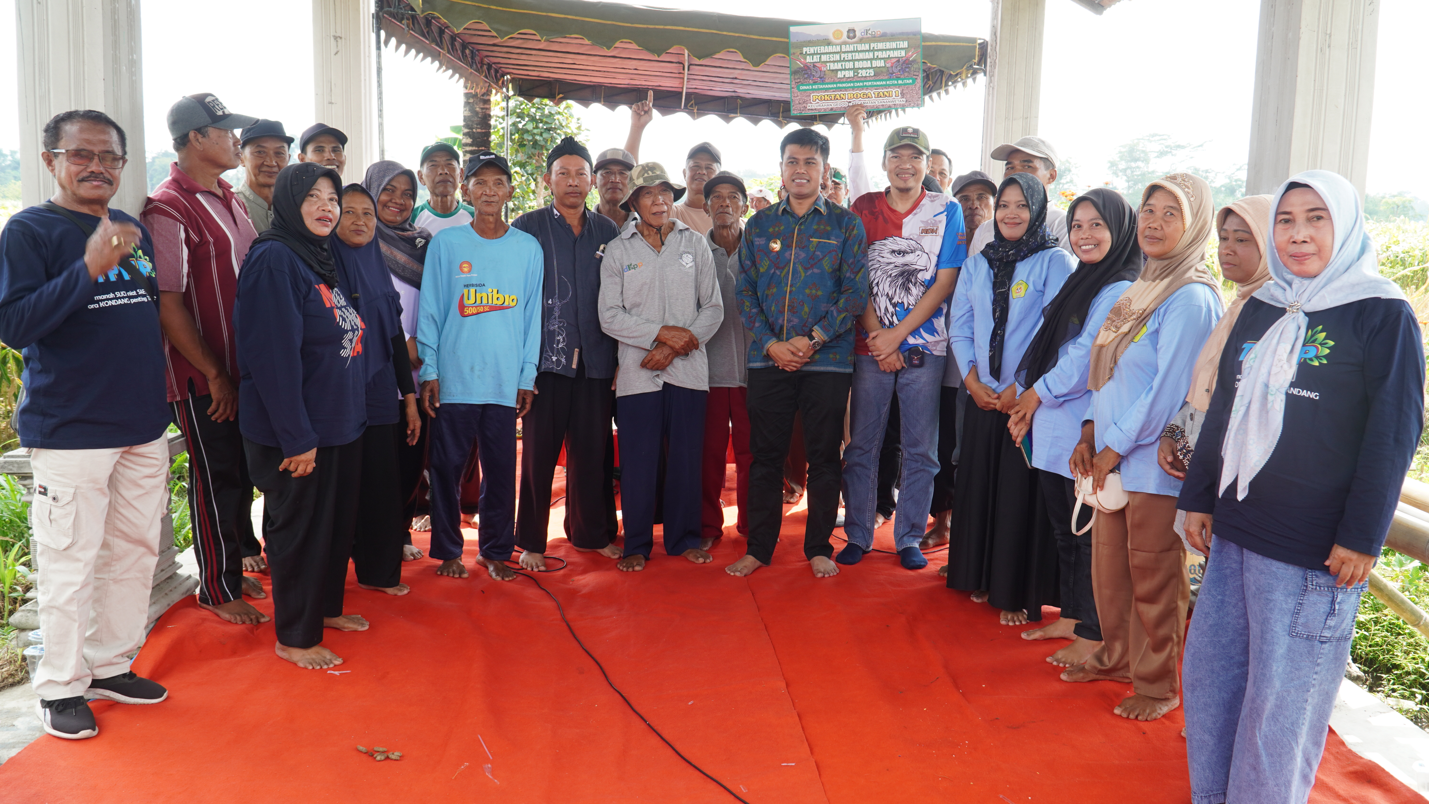 26 Juli-2025 Rembug Bolo Tani Bersama Mas Wali di Gubug Tani Poktan di Kelurahan Gedog