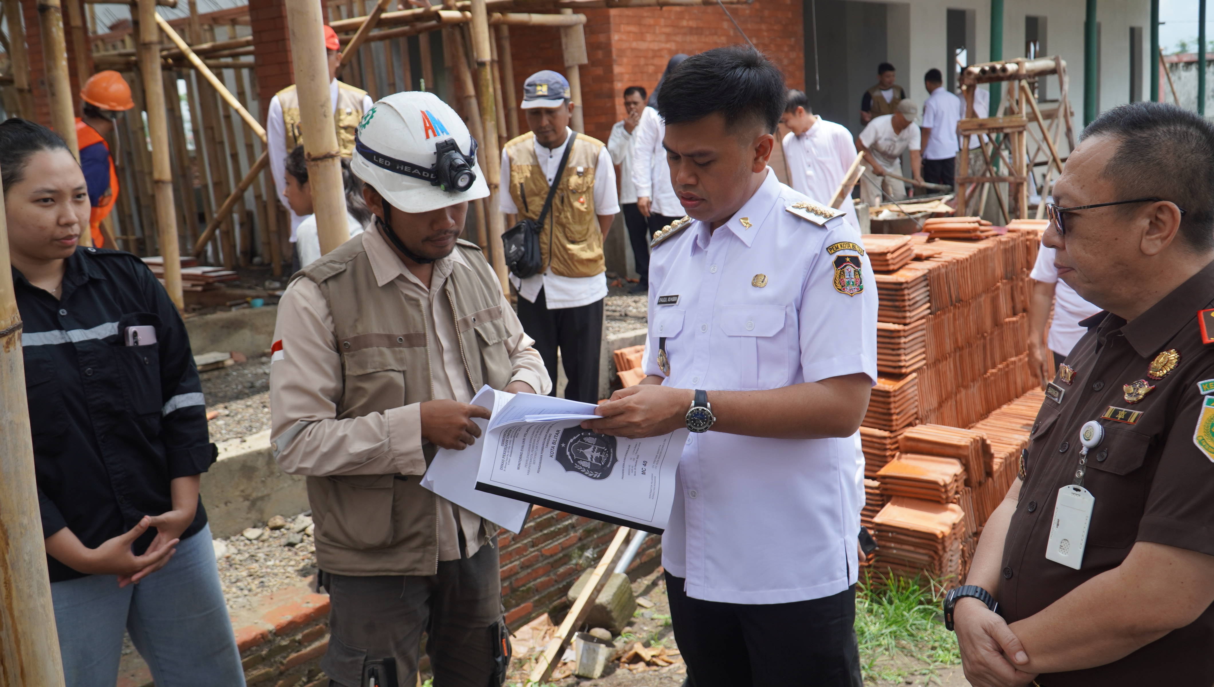 22 Oktober 2025-Monitoring Proyek Strategis Pemkot Blitar – Tanggung, Kepanjenlor, Plosokerep