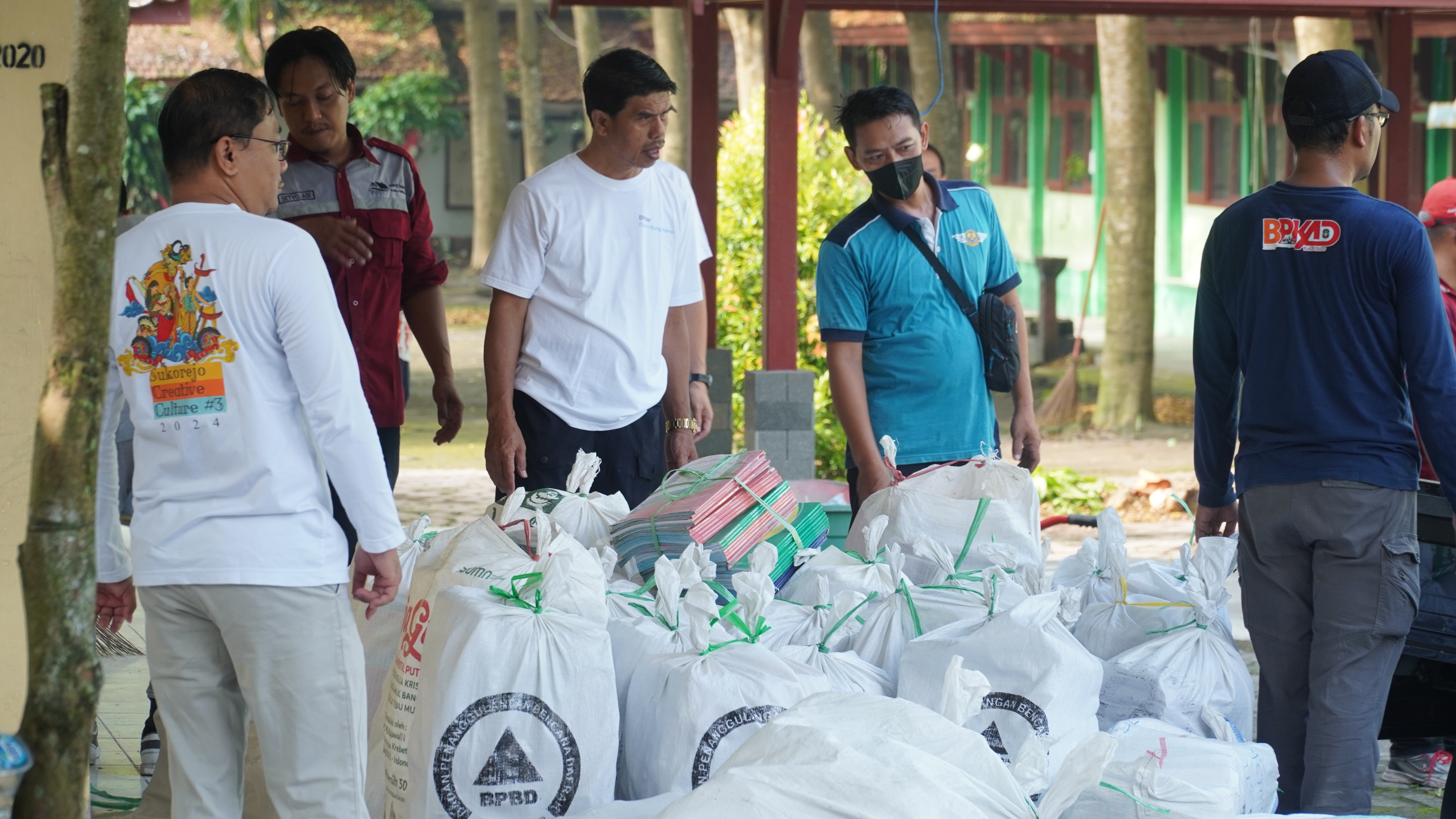 23 Mei 2025 - Monitoring kerja bakti lokasi Sekolah Rakyat di Eks SMPN 6