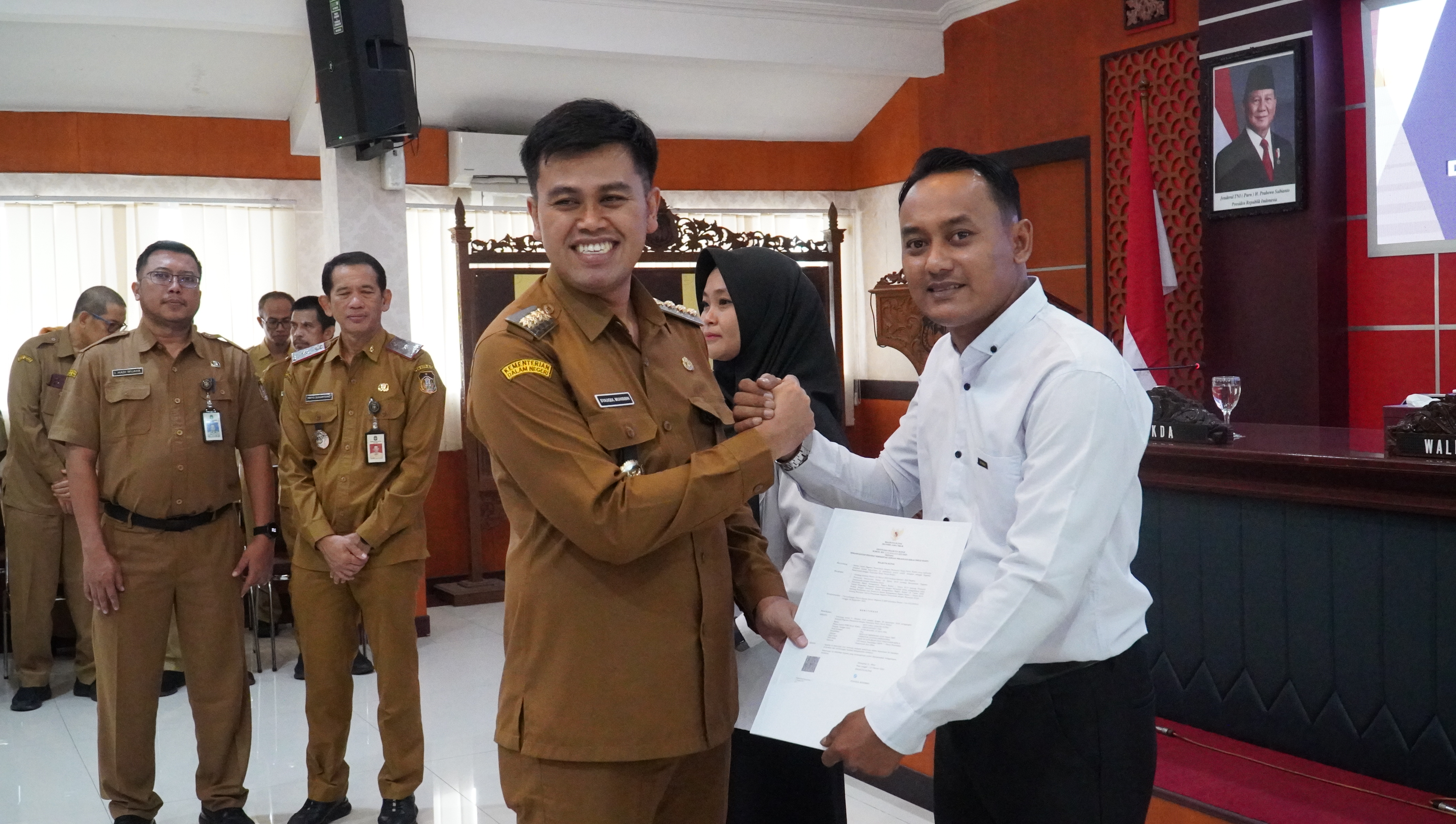 24 November 2025- Penyerahan SK Penganglkatan PPPK PARUH WAKTU TA 2025