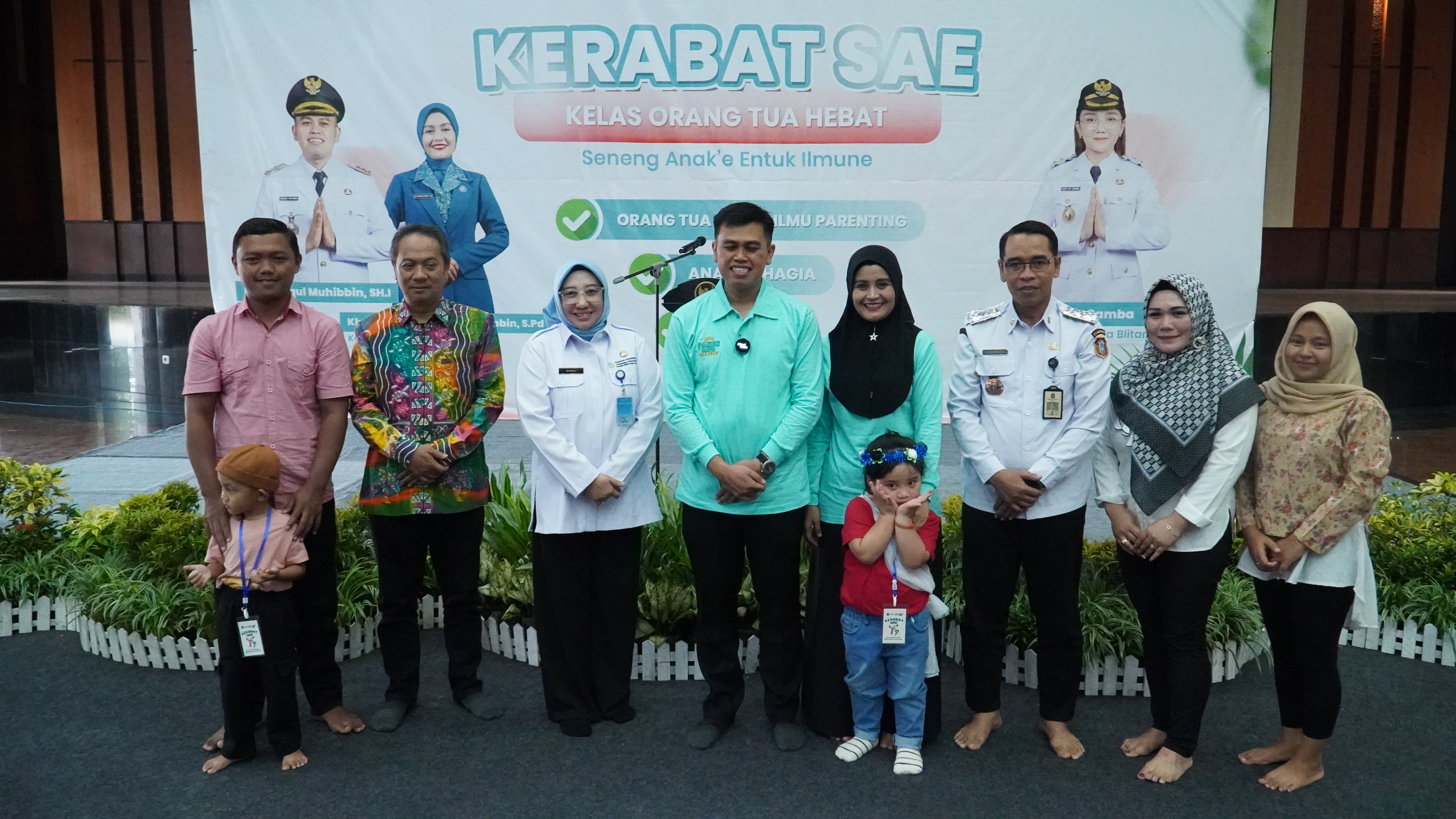 30 April 2025 - Launching KERABAT SAE (Kelas Orang Tua Hebat,Seneng Anak e Entuk Ilmune) di Gedung Kesenian Aryo Blitar