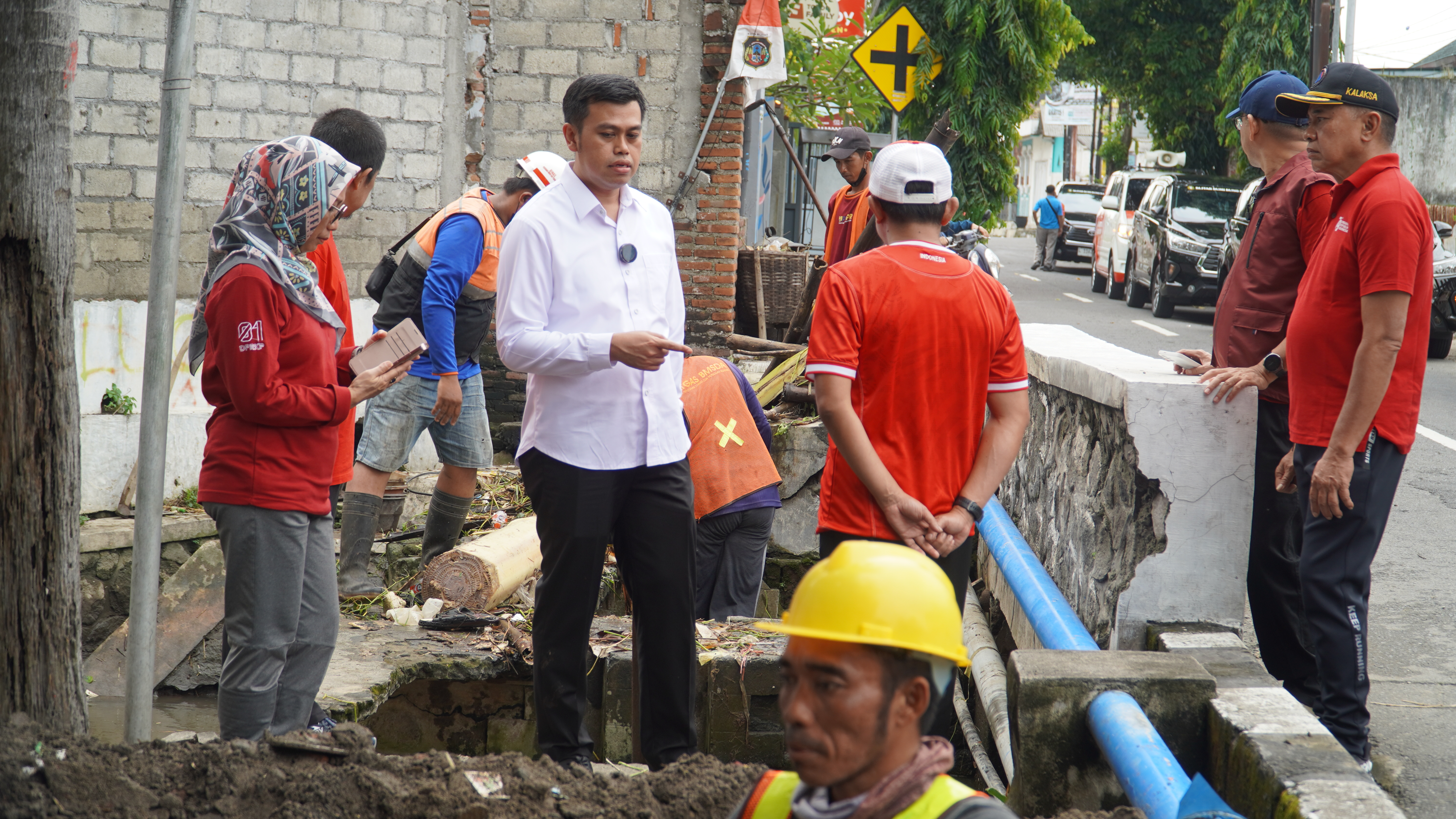 16 Mei 2025 - Tinjau Lokasi titik dampak banjir di Kota Blitar