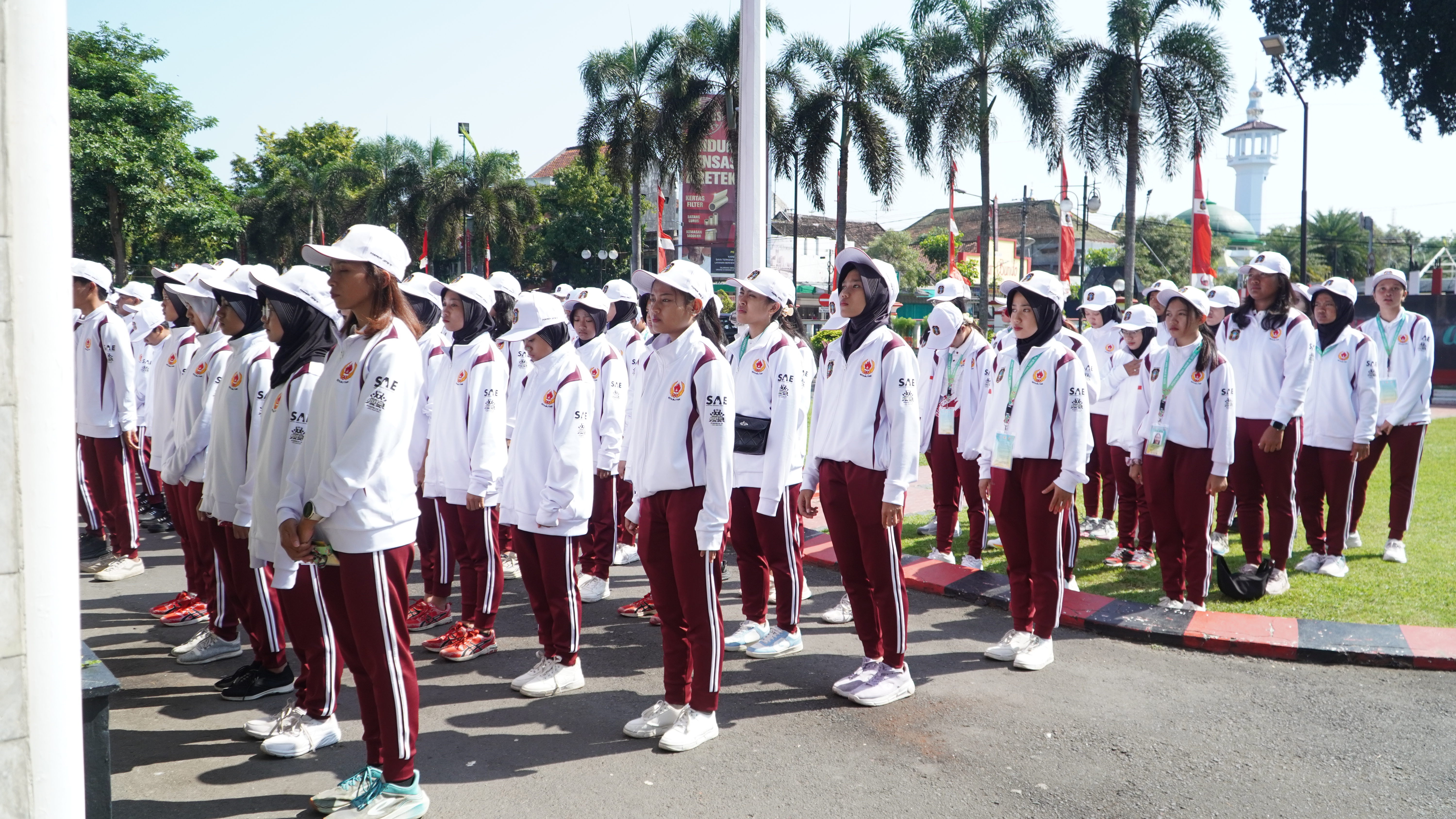 23 Juni 2025 - Pemberangkatan Kontingen Kota Blitar menuju Porprov Jatim IX 2025 di Halaman Kantor Walikota