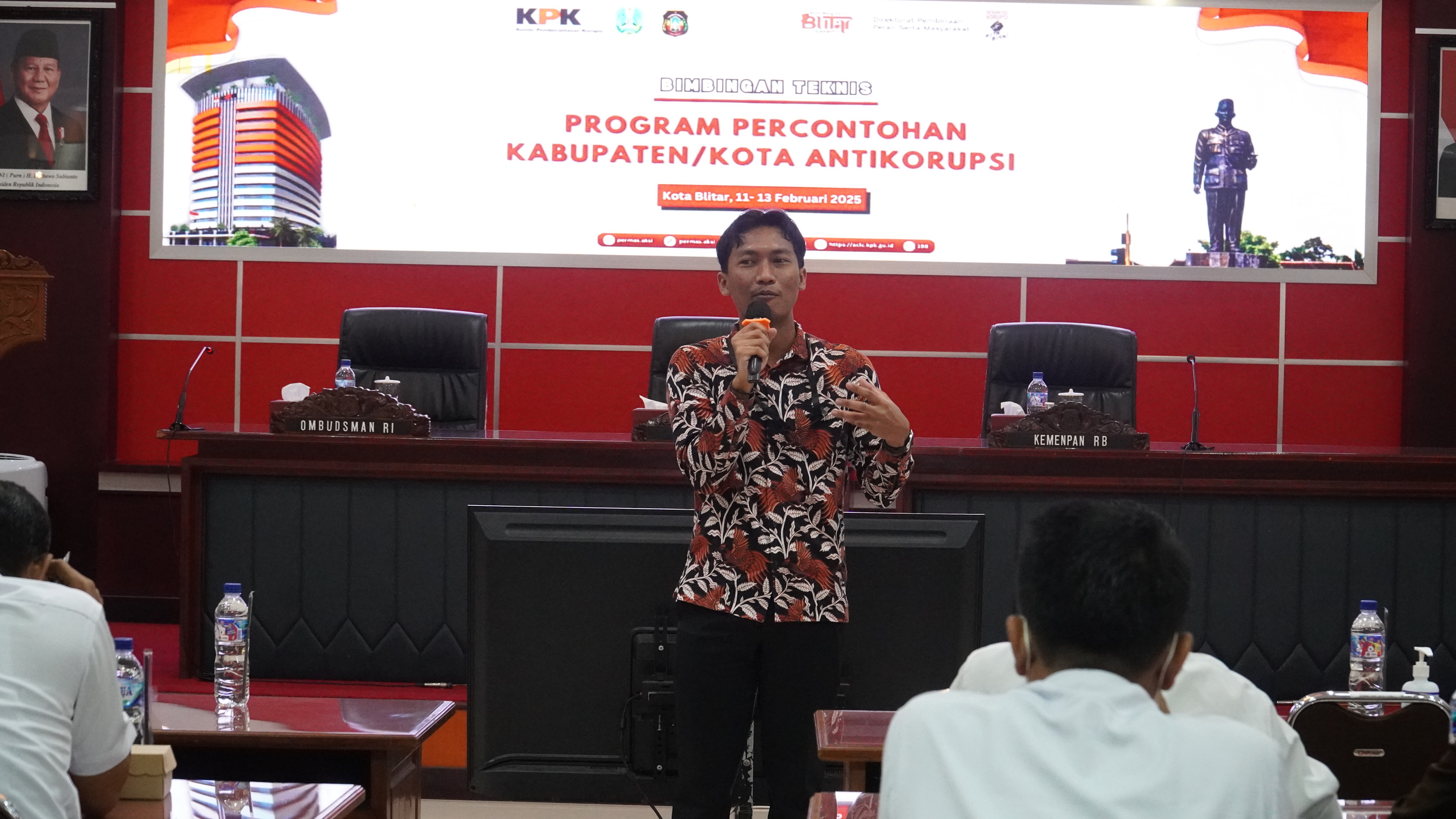 12 Februari 2025 - Bimtek Percontohan Kota Antikorupsi di Sasana Praja Hari ke-2