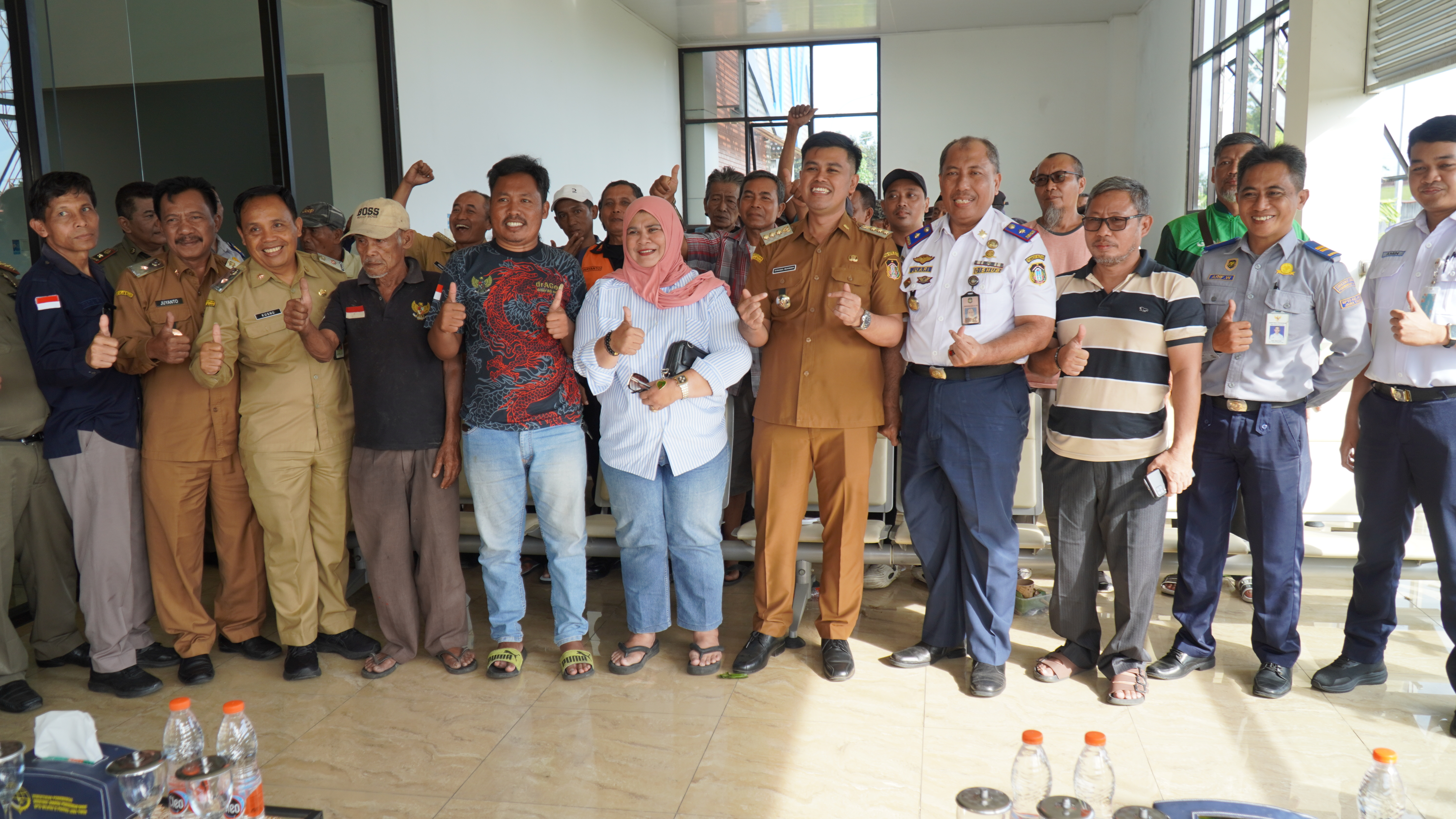 16 Desember 2025- Sosialisasi dengan para Ojek Offline Kota Blitar di Terminal Tipe A Patria