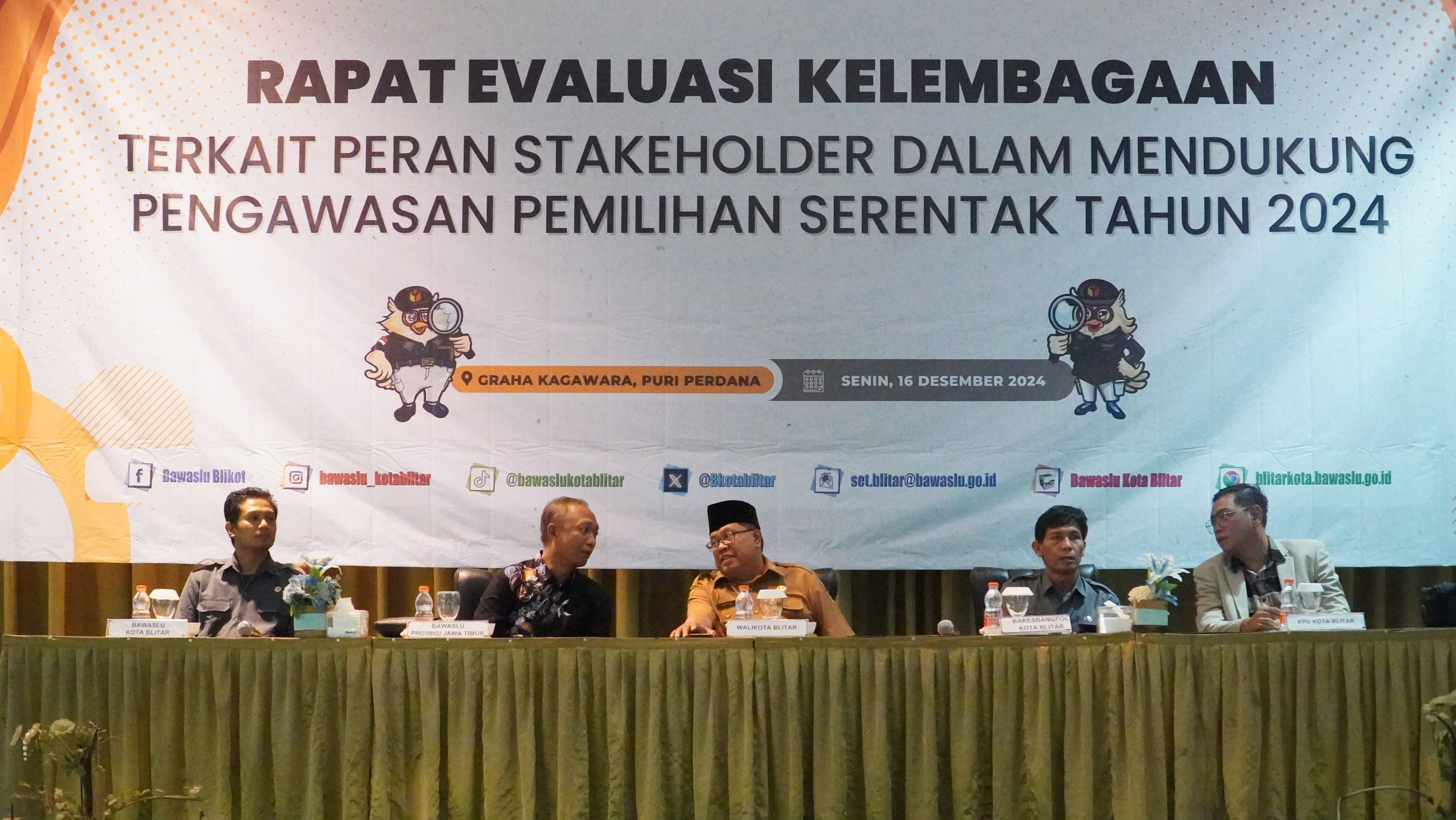 16 Desember 2024 - Rapat Evaluasi Kelembagaan (Bawaslu)