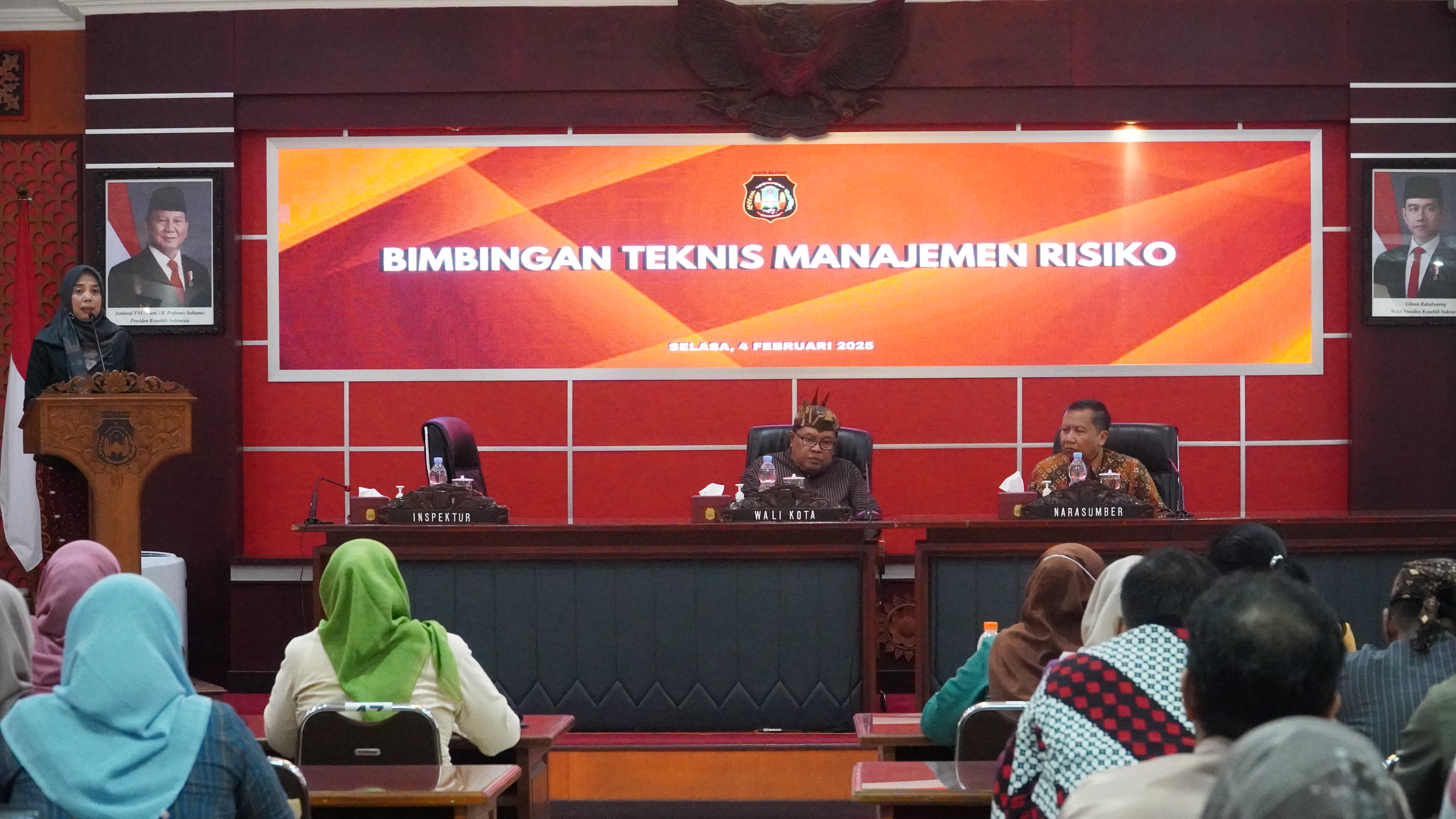 4 Februari 2025 - Pembukaan Bimtek MANAJEMEN RESIKO KORUPSI