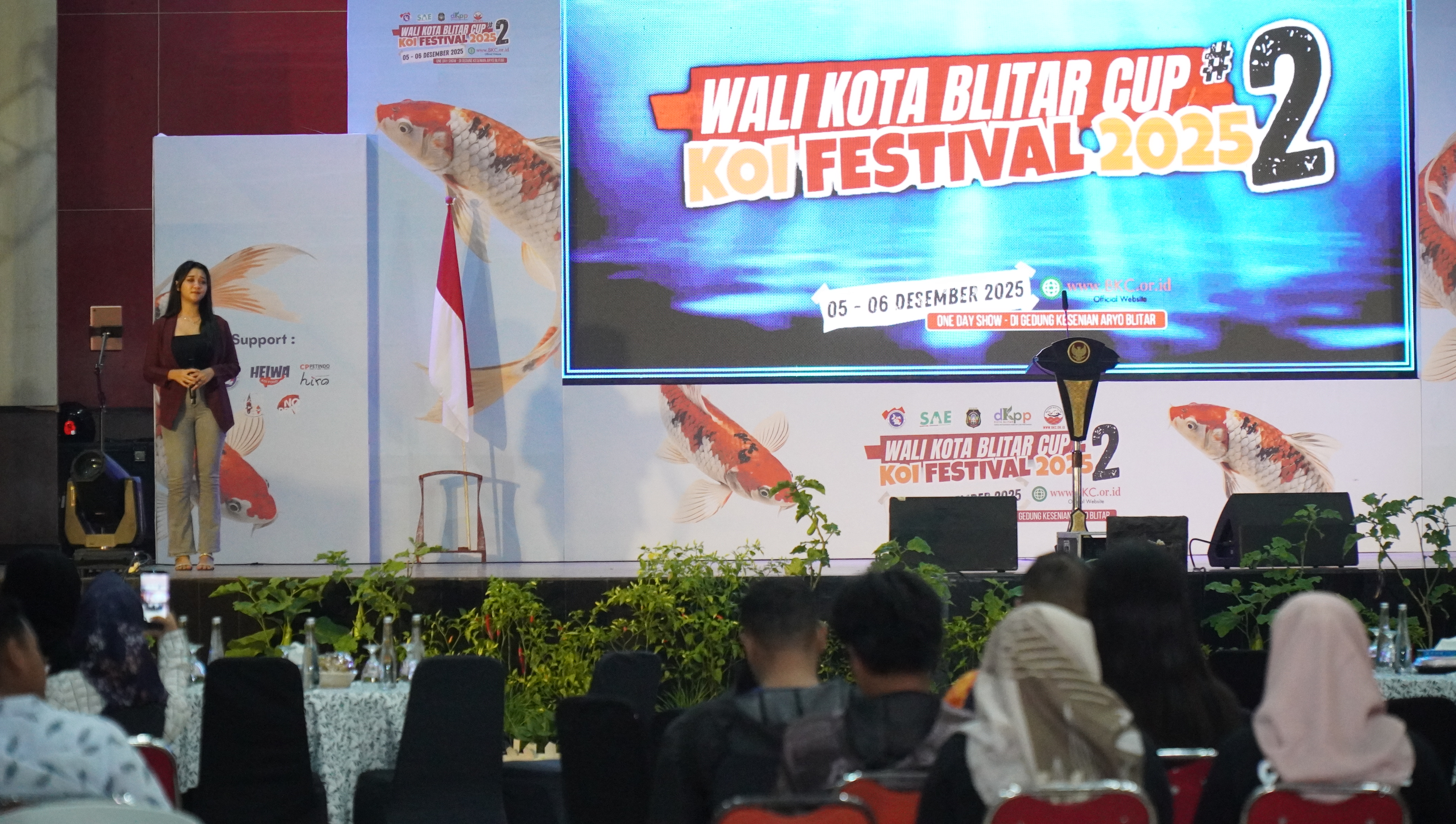 6 Desember 2025 - Penutupan KOI FESTIVAL 2025 WALIKOTA BLITAR CUP