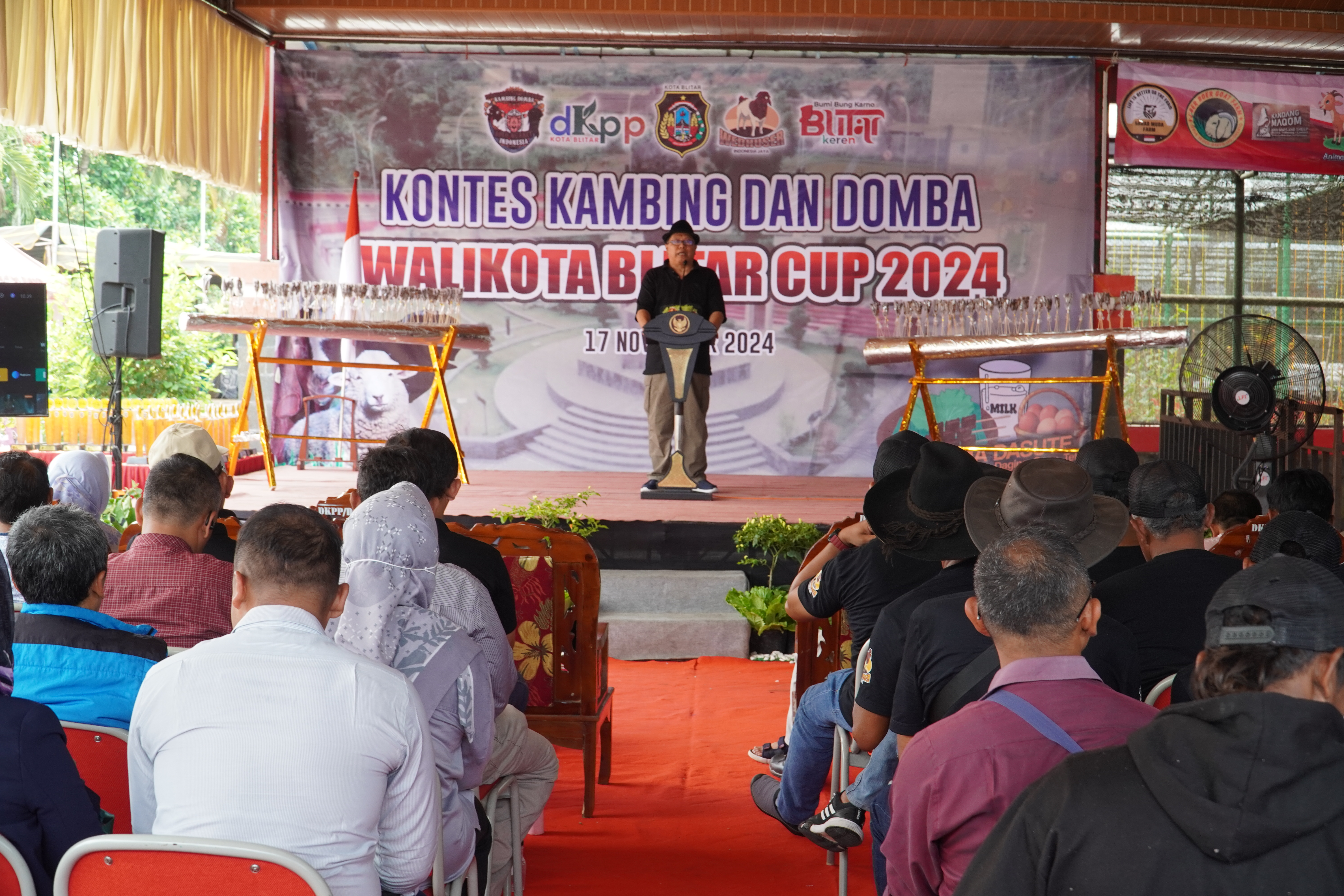 17 November 2024 - Pembukaan KONTES KAMBING &amp; DOMBA INDONESIA di Aula Dinas Ketahanan Pangan &amp; Pertanian