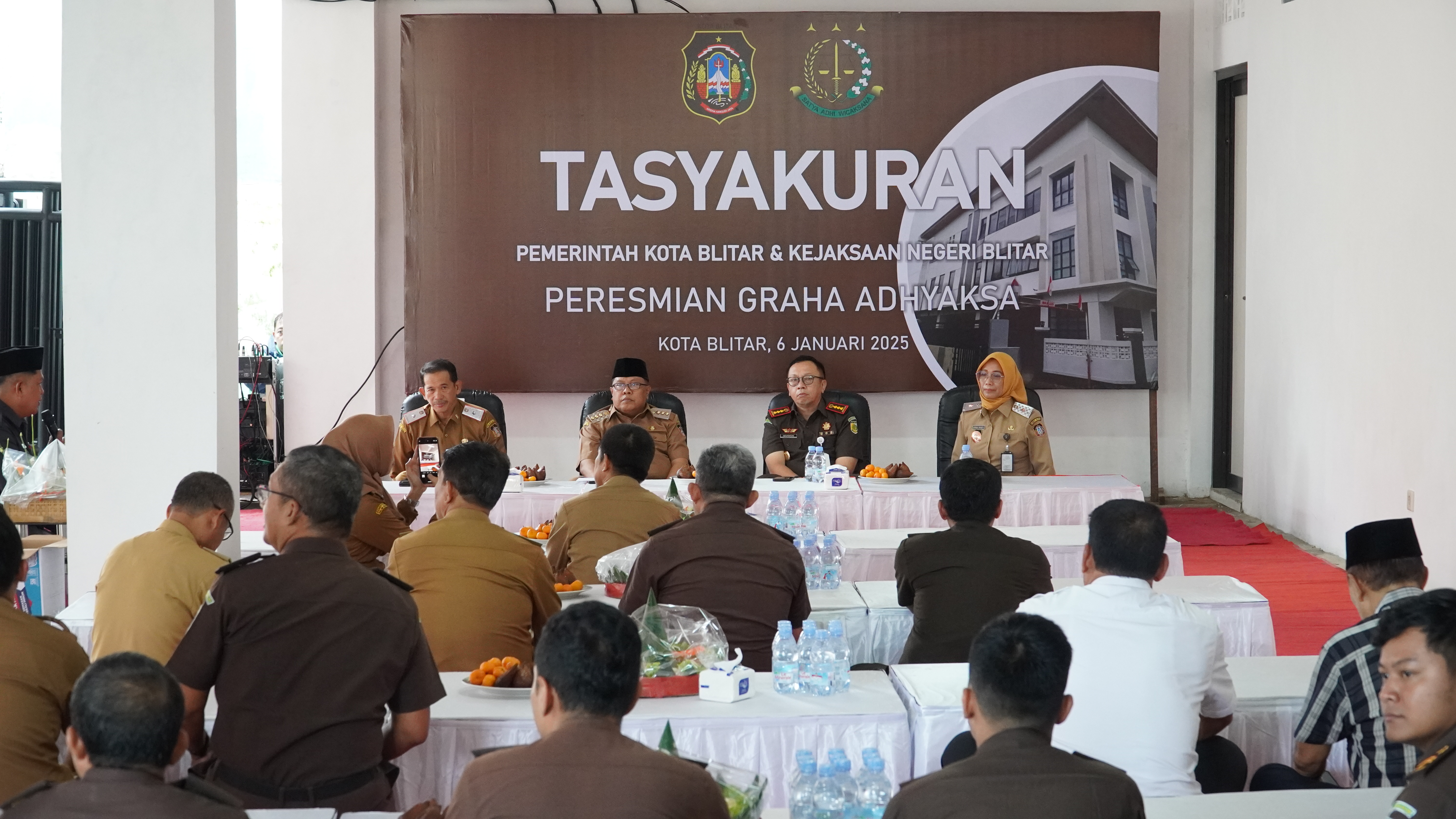 6 Januari 2025 - Tasyakuran  &amp; Doa Bersama Peresmian Gedung AsramaKejaksaan Negeri Kota Blitar di Jl. A Yani Gg III Kelurahan Sananwetan