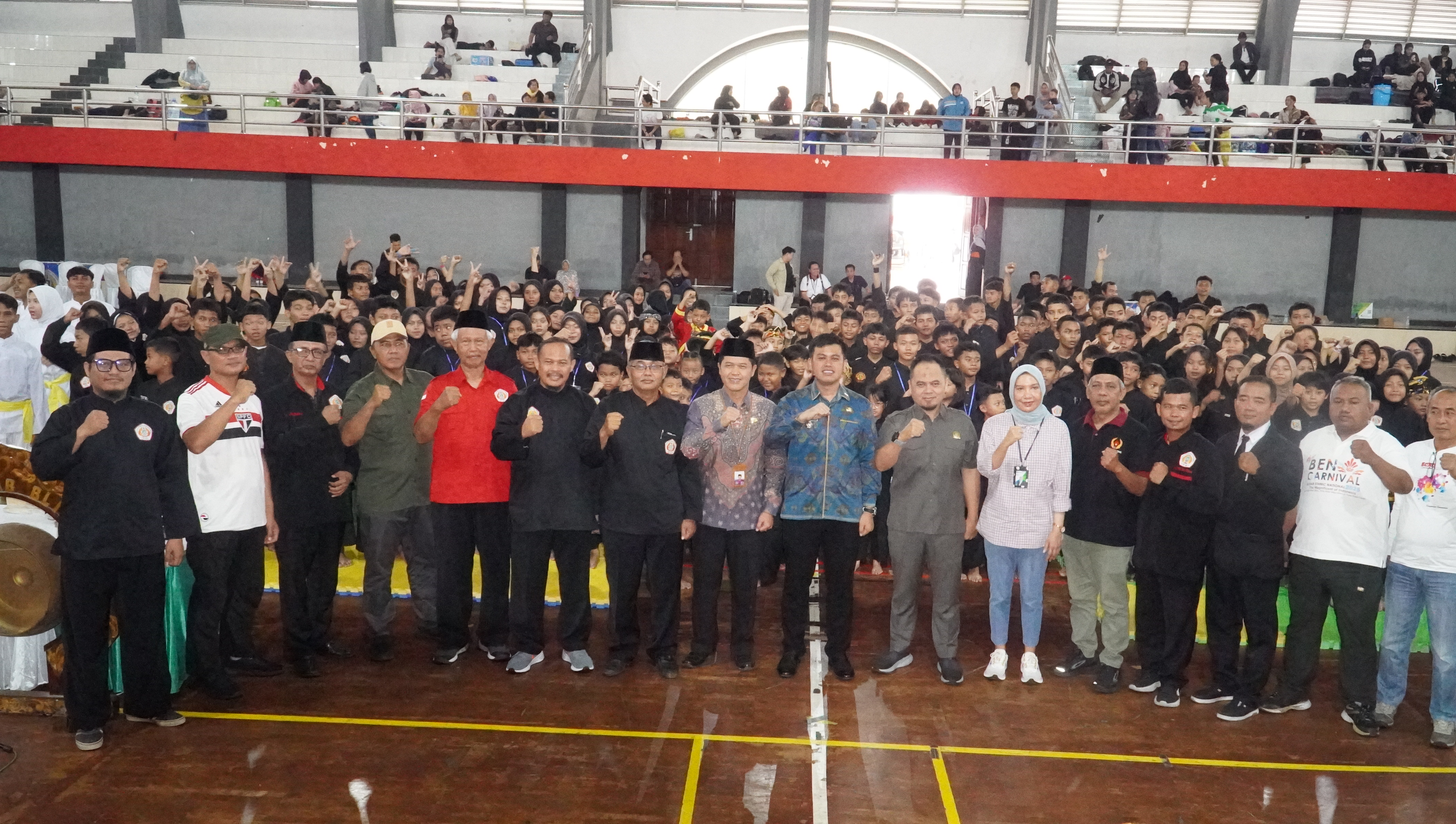 7 November 2025 - Pembukaan Kejuaraan Pencak Silat Walikota Cup III di GOR Sukarno-Hatta