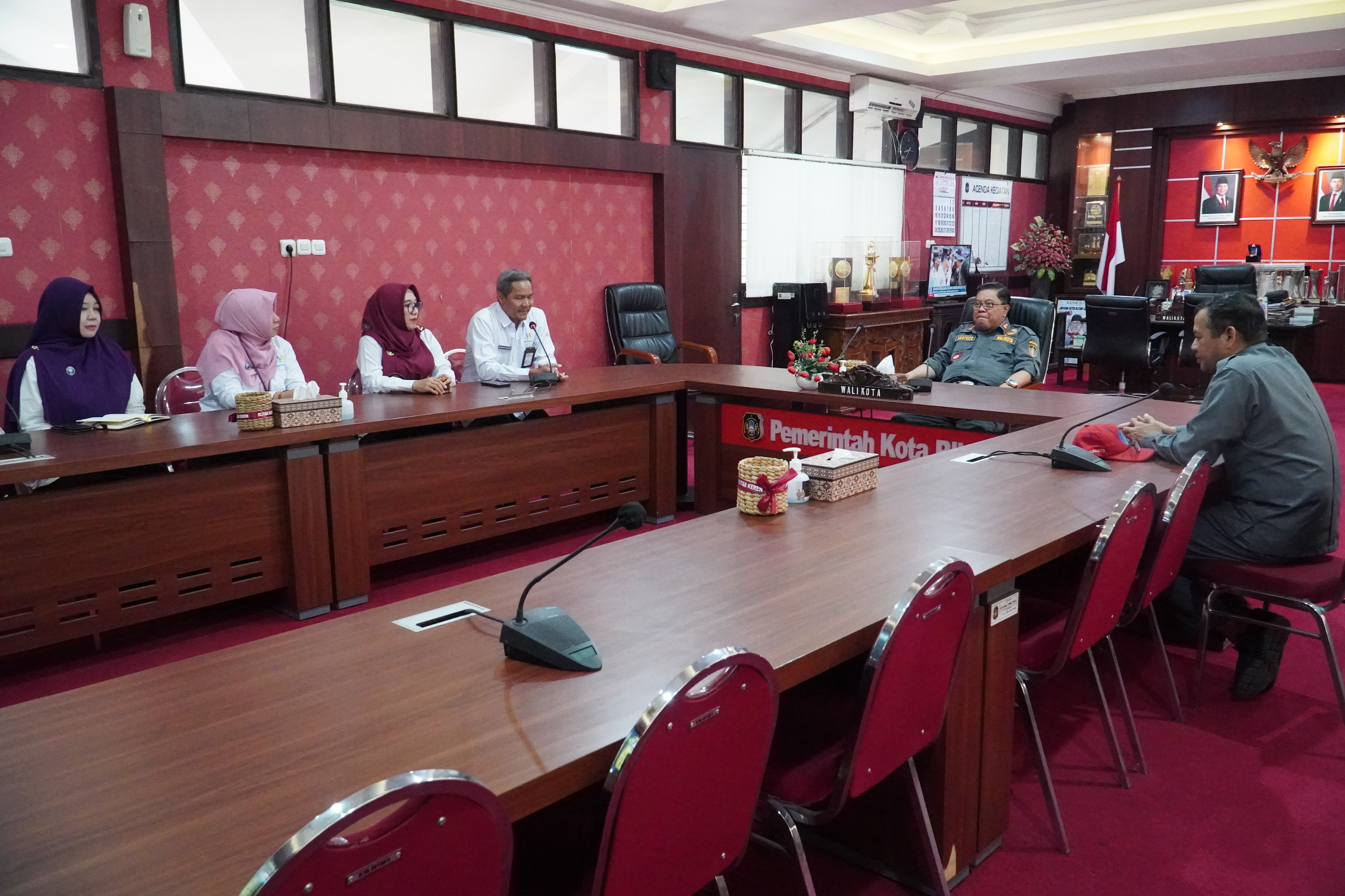 19 November 2024 - Kunjungan Pamit Kepala BPS Kota Blitar