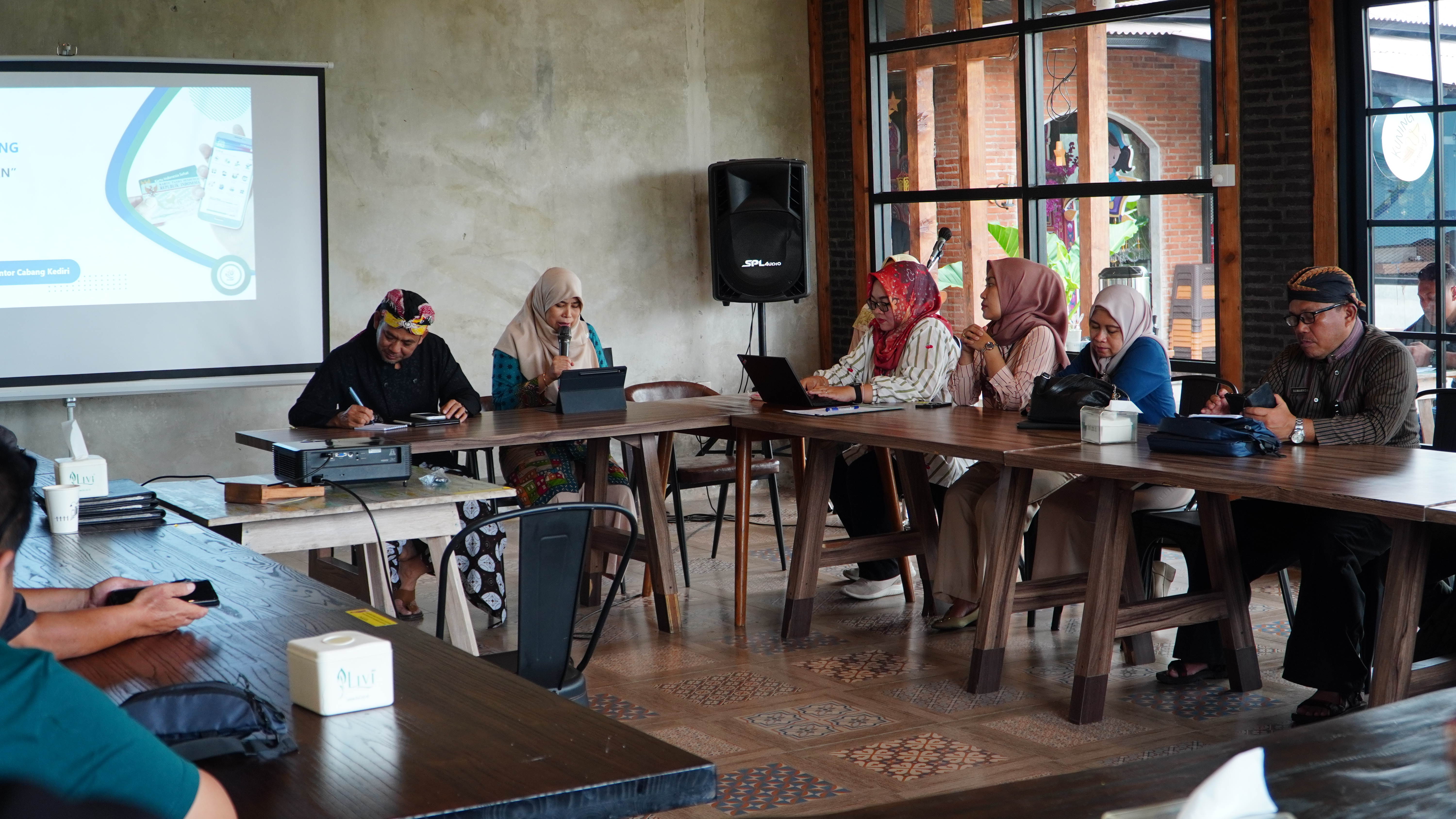 Media Gathering &amp; Sehat Bersama JKN&amp; di Warung Koening jl.Mastrip 49