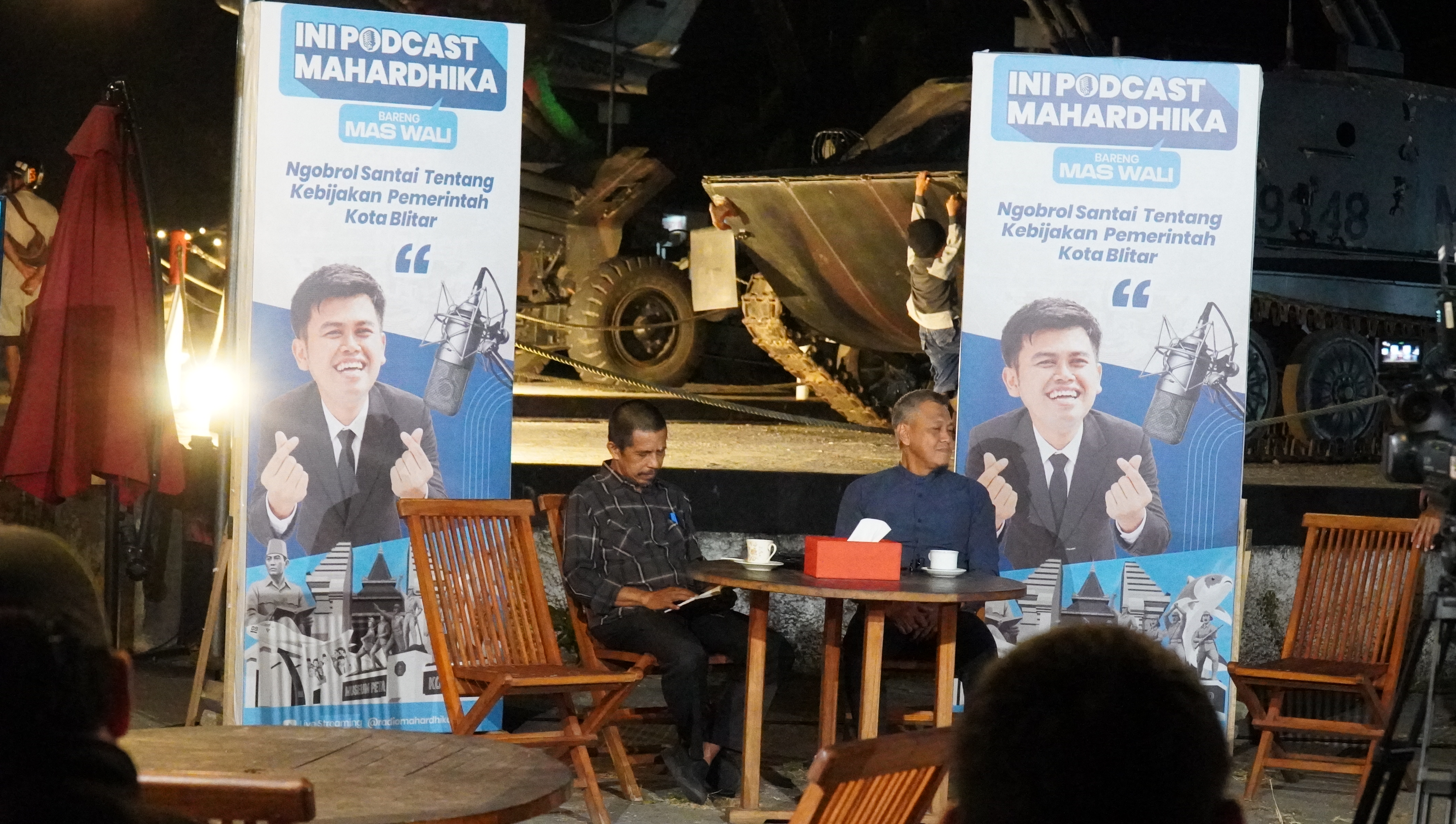 17 Oktober 2026 - Podcast dengan tema ''Masa Depan Ekonomi Kreatif'' di Taman Plasa Museum PETA