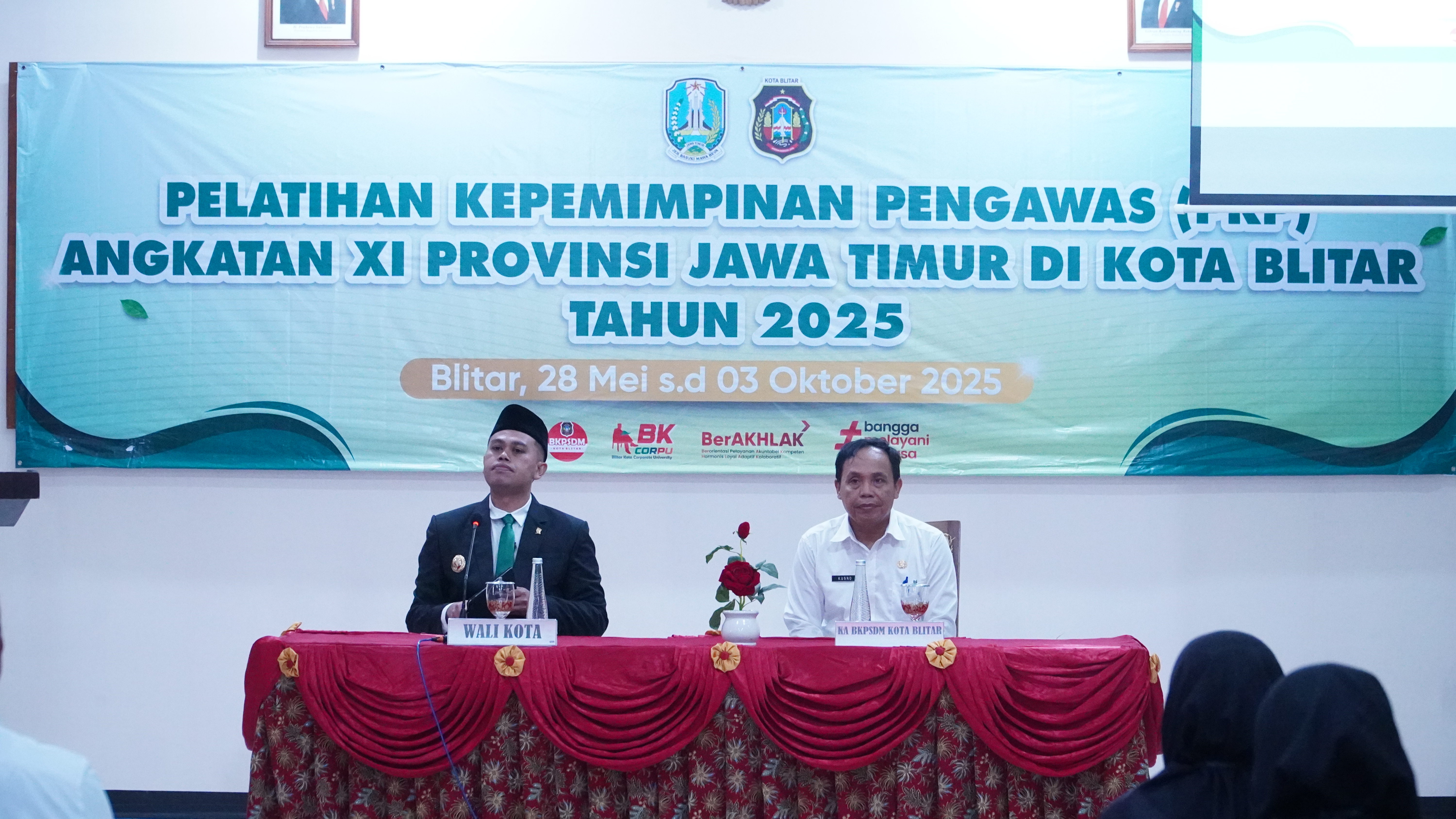 10 Juli- Pengarahan Walikota Blitar pd Pelatihan Kepemimpinan Pengawas Angkatan XI Tahun 2025 di Hotel Permai PKPRI