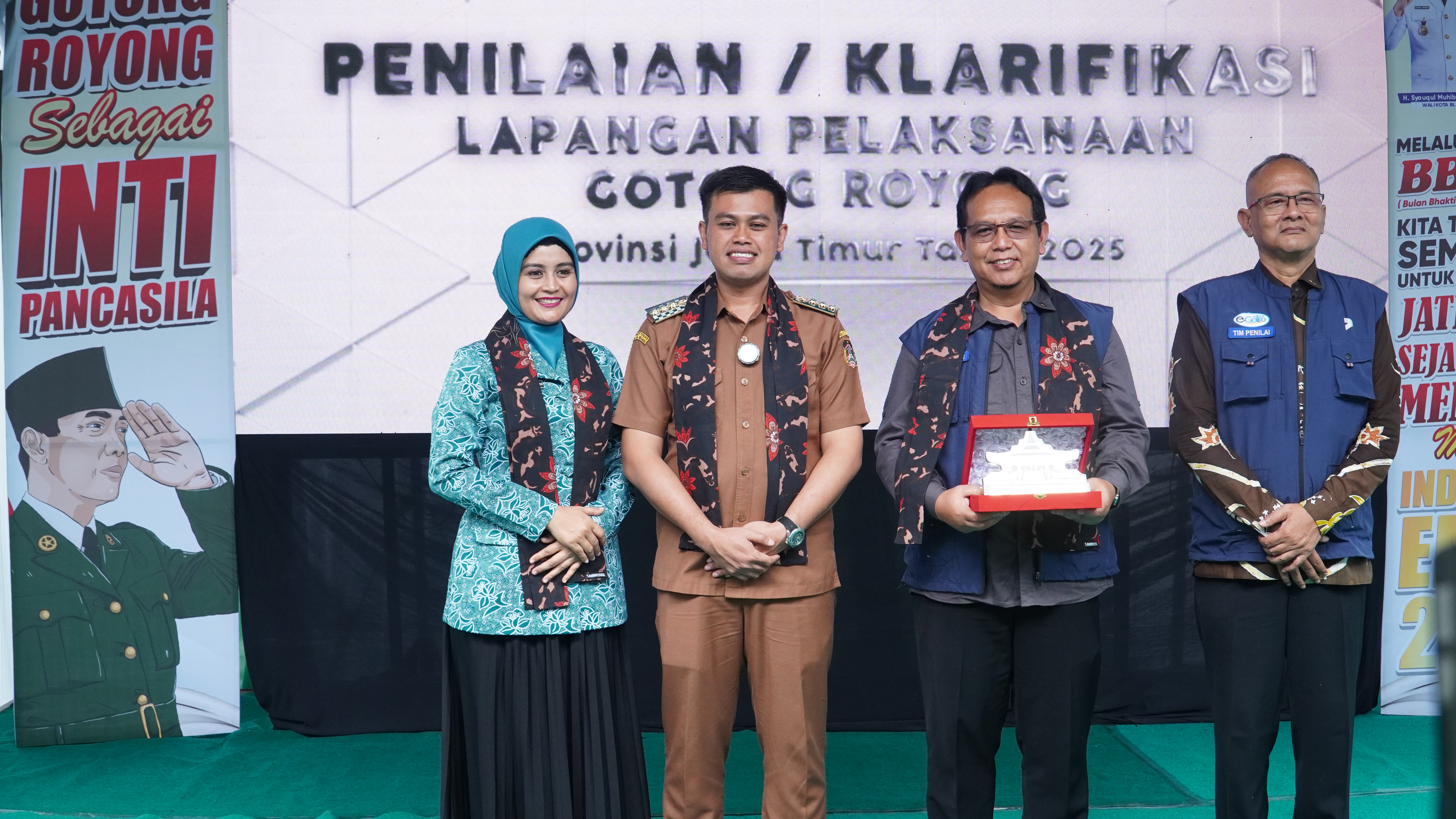 27 Mei 2025 - Penerimaan Tim Verifikasi Lapangan Gotong Royong di Balai Kelurahan Pakunden