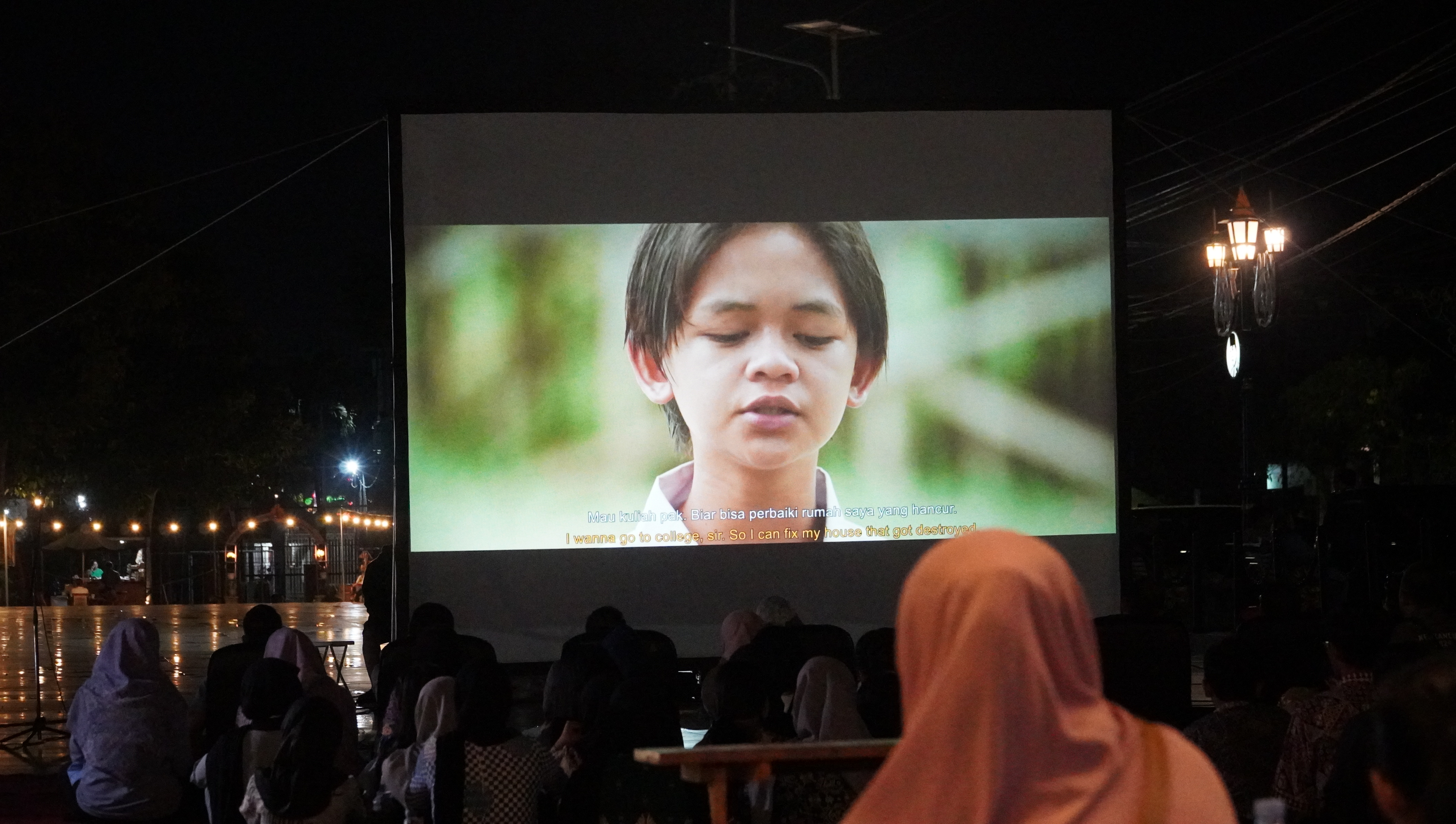 5 Oktober 2025- Pemutaran Film Bertema Anti Korupsi di Taman Plaza Monumen PETA