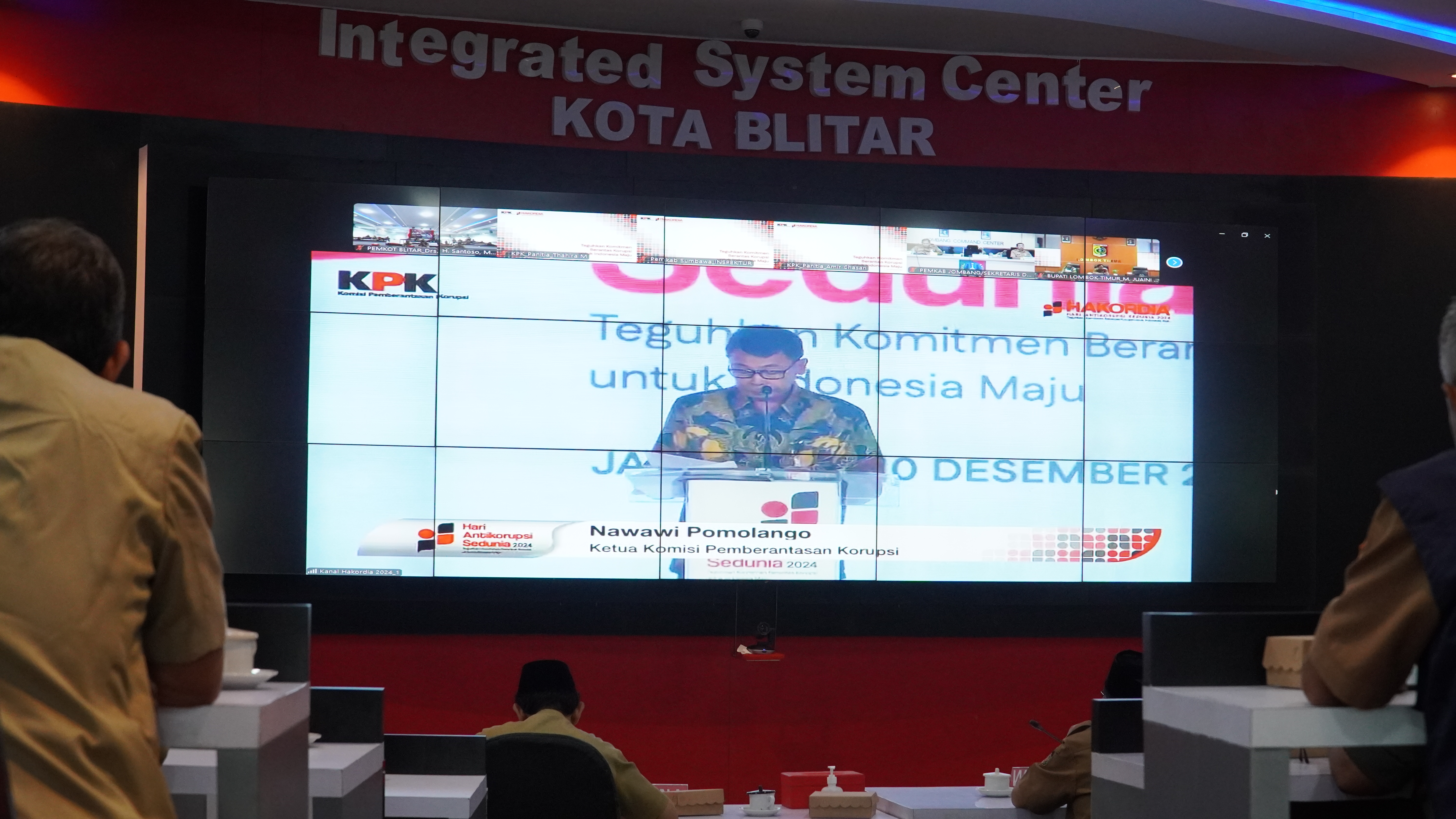 9 Desember 2024 -  Acara Puncak Peingatan HARI ANTIKORUPSI SEDUNIA Tahun 2024 Secara Daring di ISC