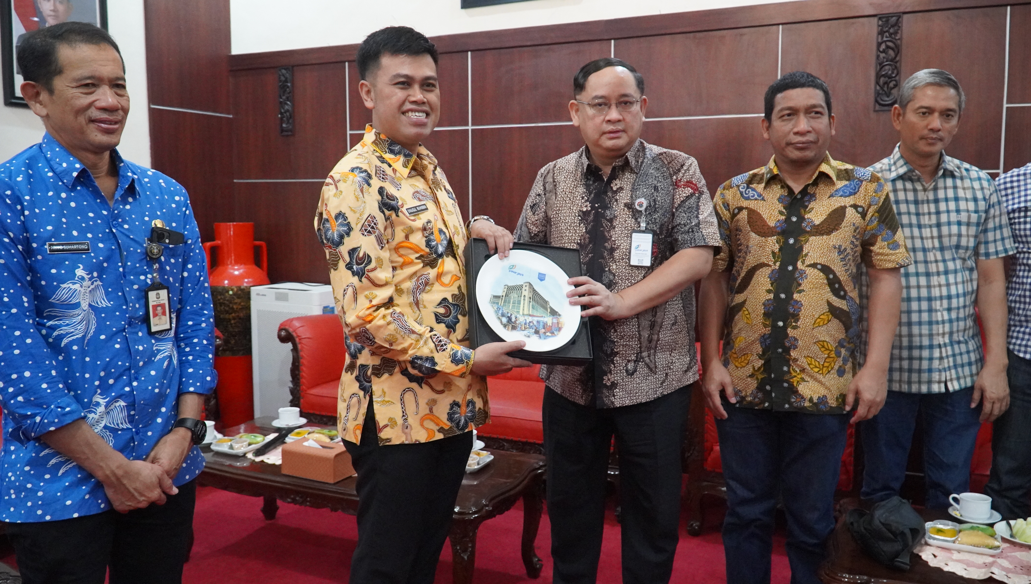 26 September 2025 - Penerimaan Kunjungan DIRUT PERUMDA PASAR JAYA Prov.DKI Jakarta
