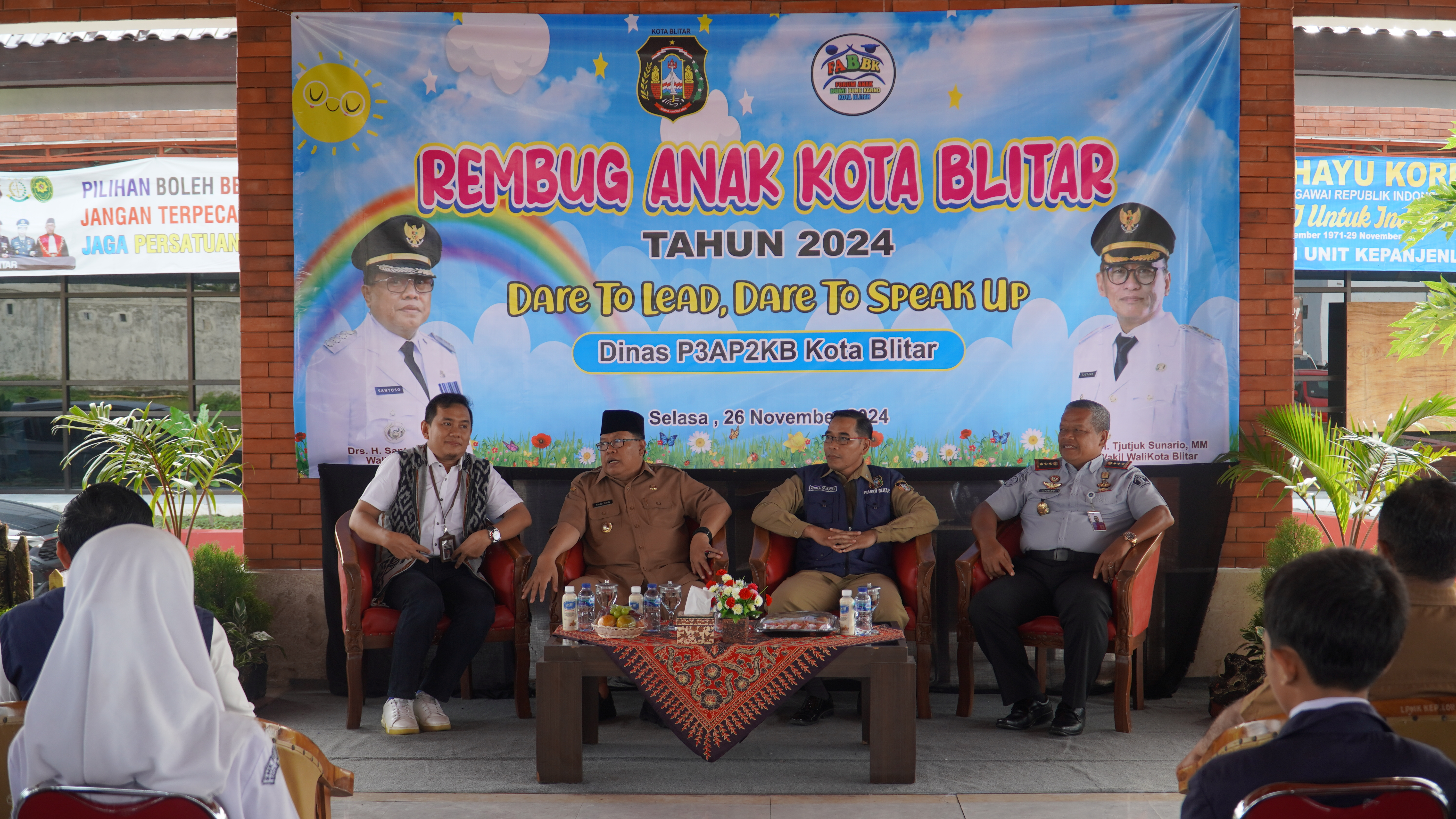 26 November 2024 -  Pembukaan REMBUG ANAK Kota Blitar Tahun 2024 di Balai Kel.Kepanjenlor