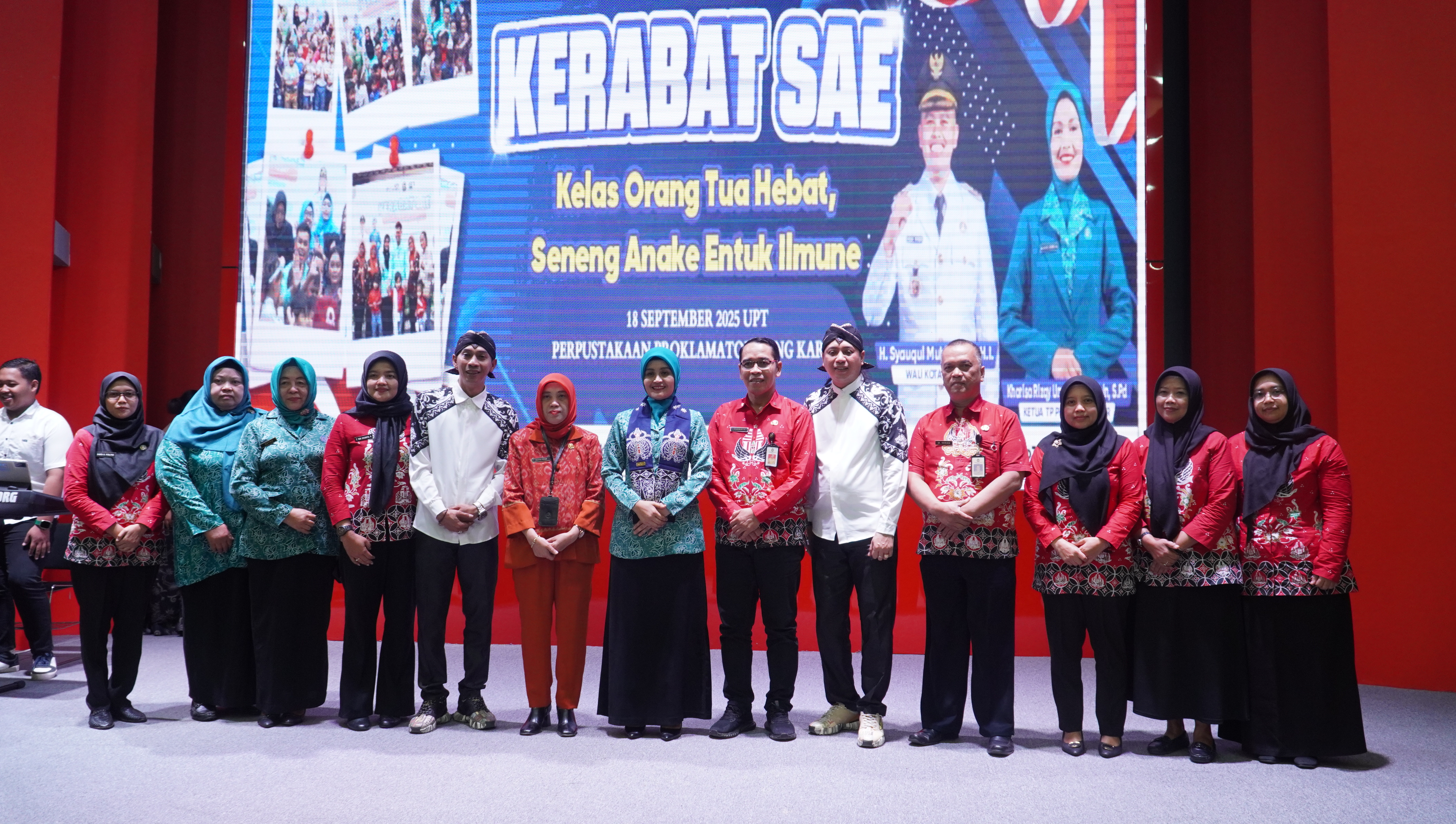 SEPTEMBER 2025- Puncak Acara Penutupan KERABAT SAE di Ruang Auditorium Sukarno Perpusnas Bung Karno