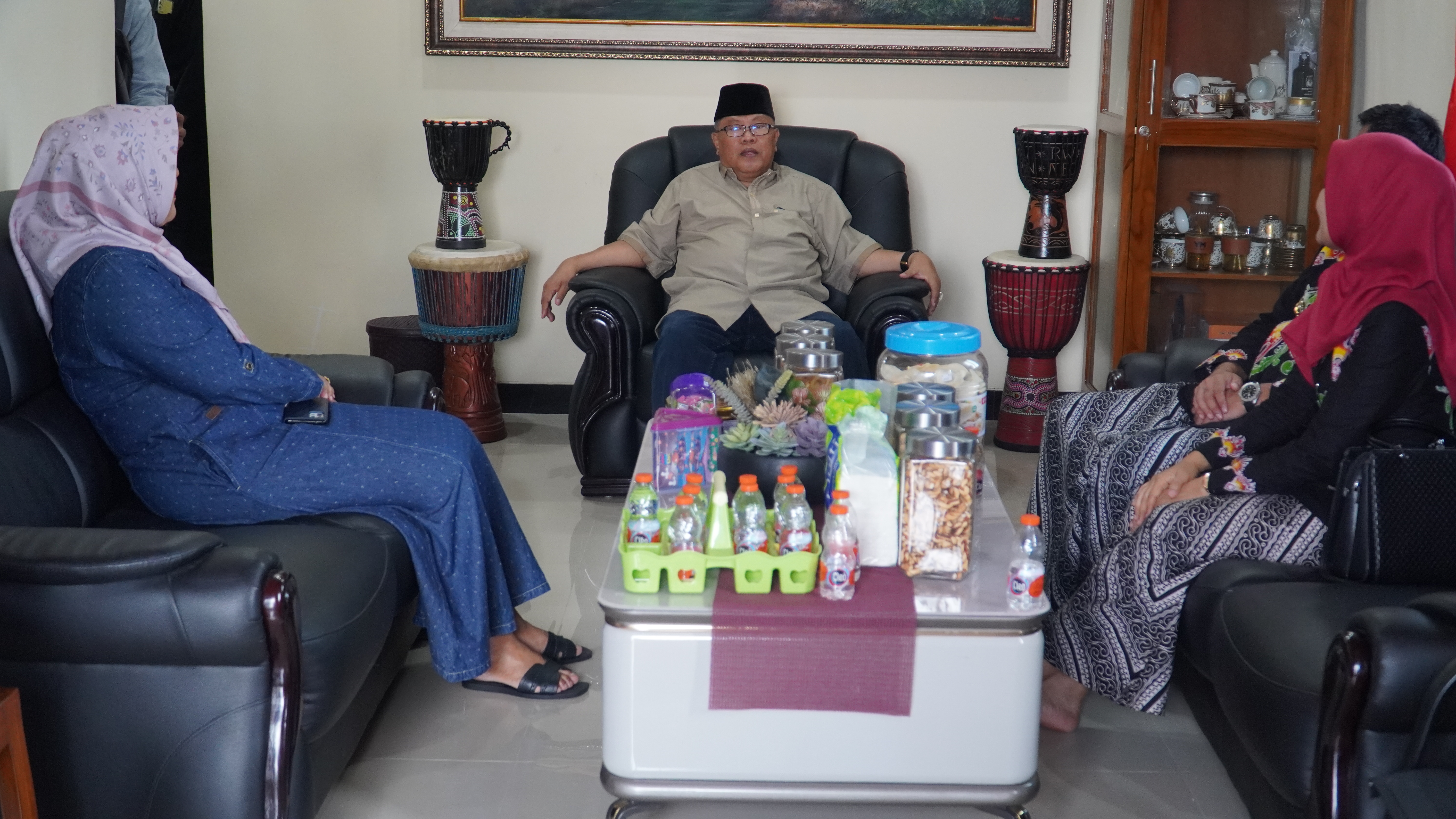 8 April 2025 - Silahturahmi ke  Mantan Walikota Blitar ( Pak Samanhudi Anwar &amp; Pak Santoso )
