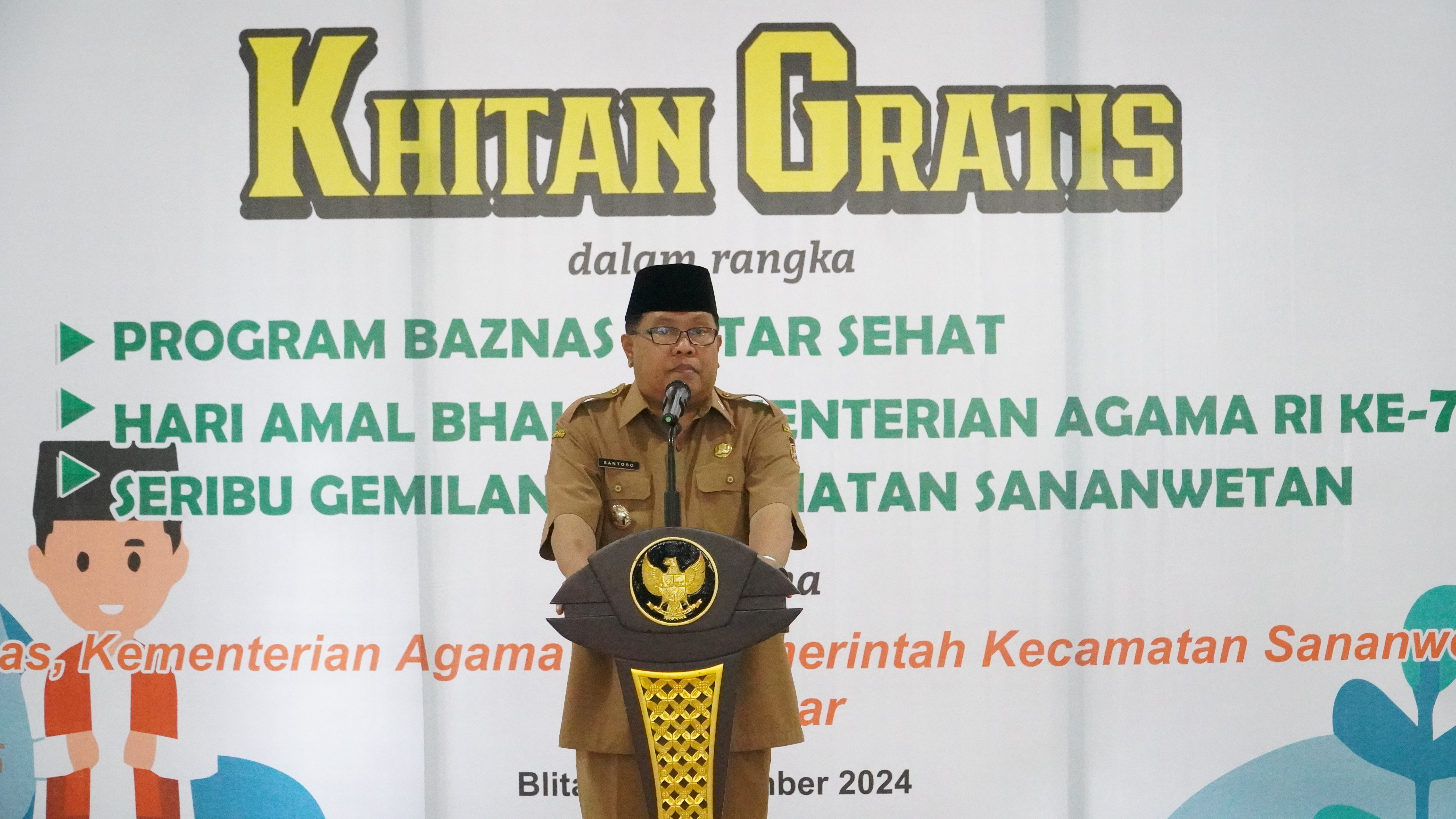 24 Desember 2024 - Khitanan Gratis dalam rangkaian SERIBU GEMILANG &amp; BAZAR UMKM di Lantai 2 Terminal PATRIA