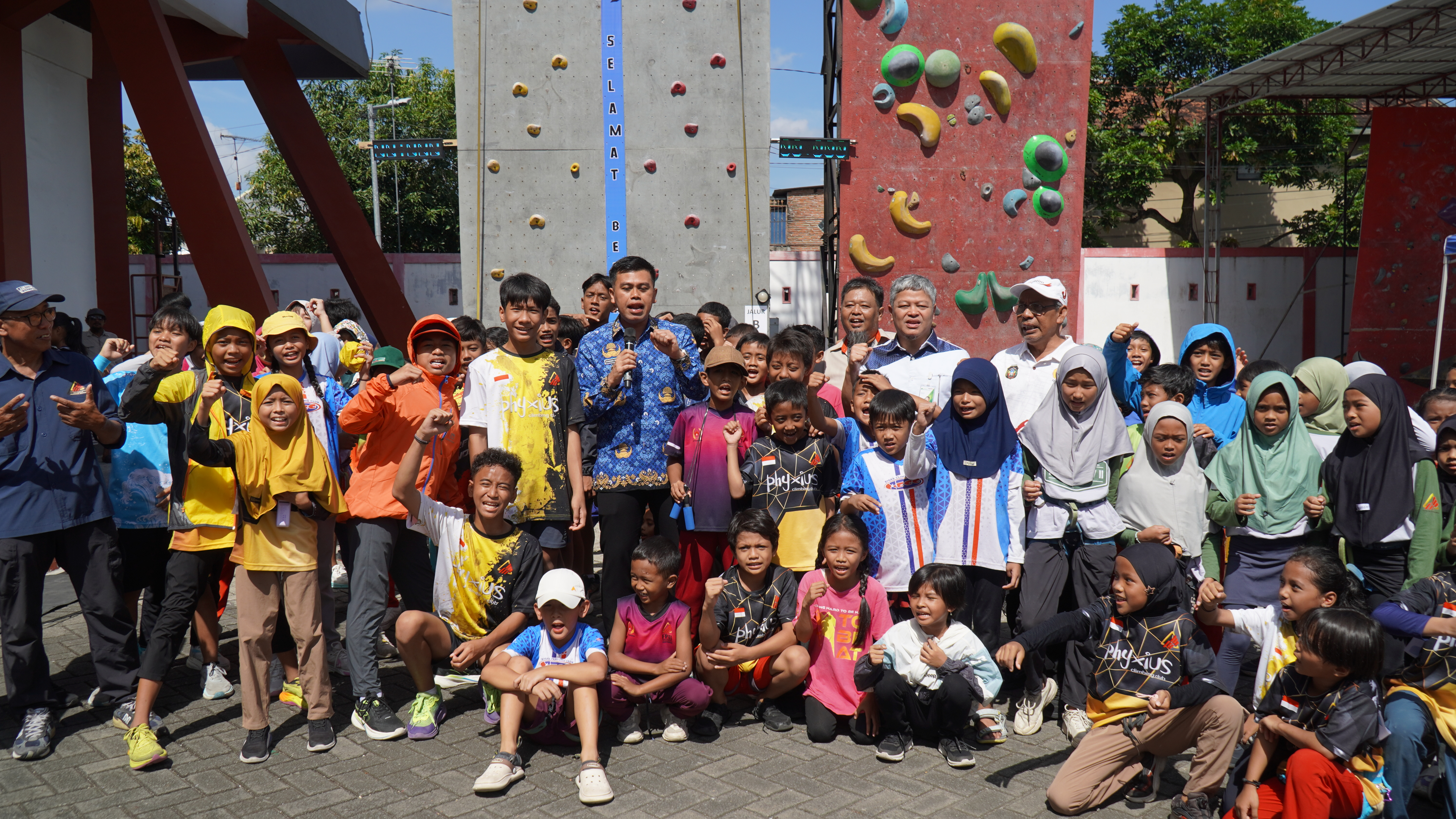 17 Desember 2025- Pembukaan Panjat Tebing Tingkat Provinsi di GOR Sukarno -Hatta