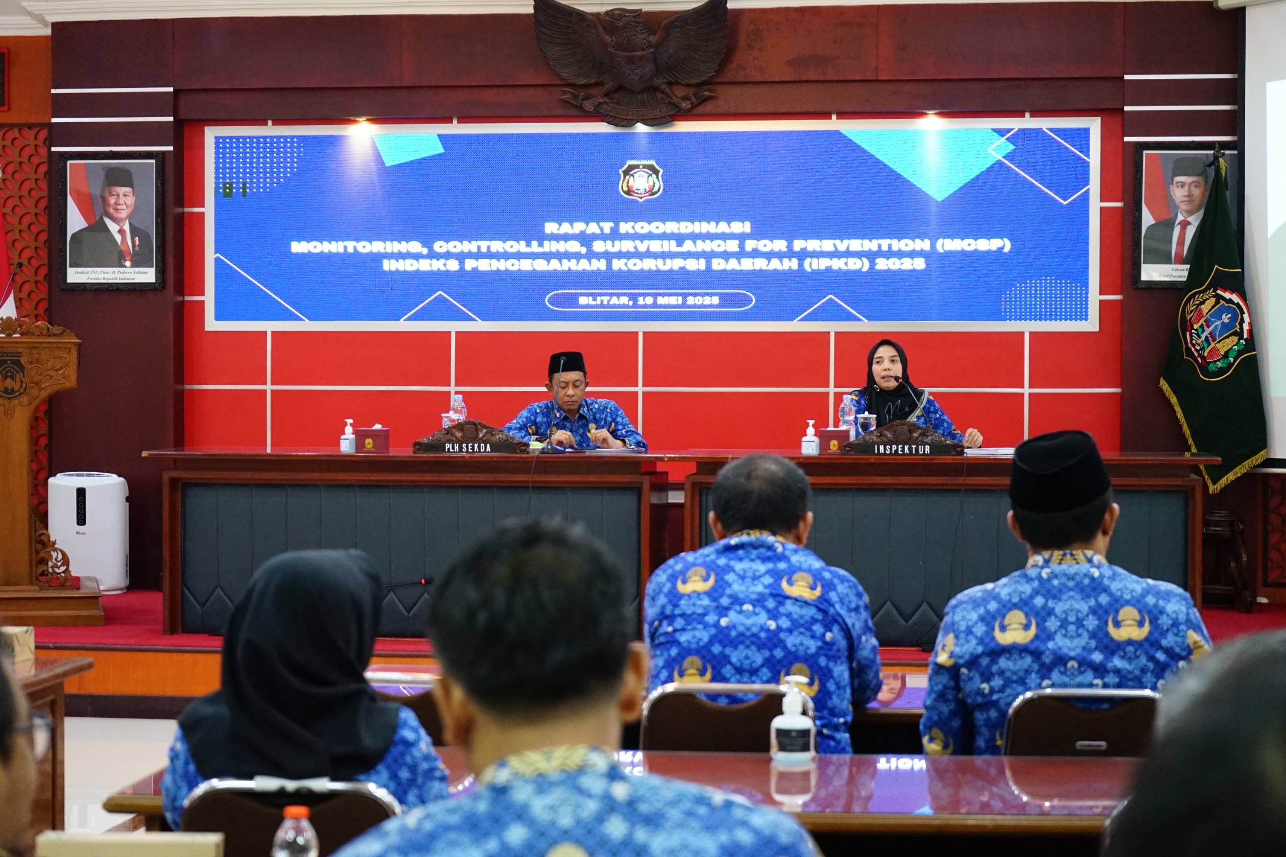 19 Mei 2025 - Rakoor Pogress MCSP IPKD di Ruang Sasana Praja