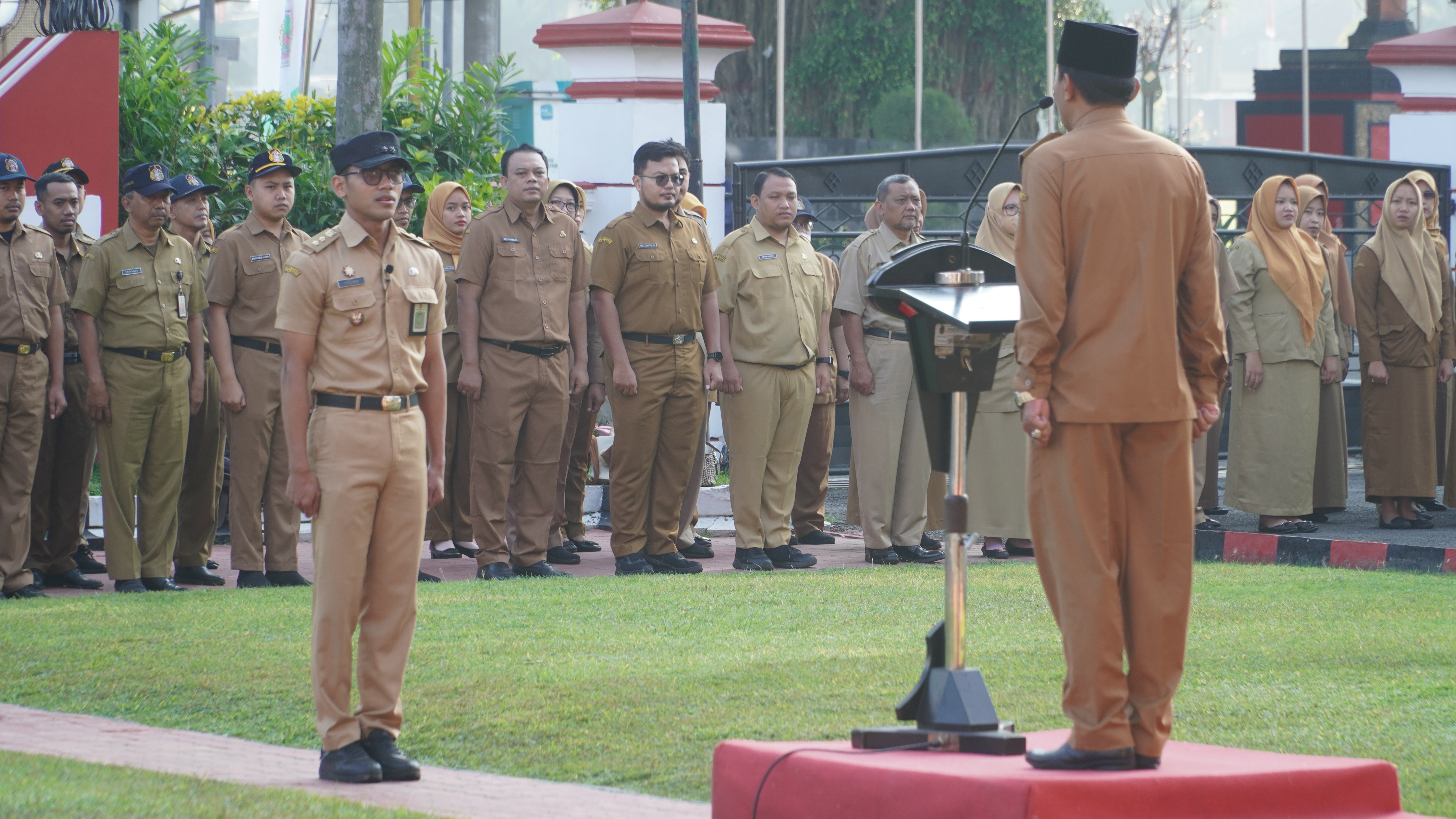 26 Juli 2025- Apel Gabungan ASN Pemerintahan Kota Blitar Dinas Koperasi &amp; Kecamatan Sananwetan