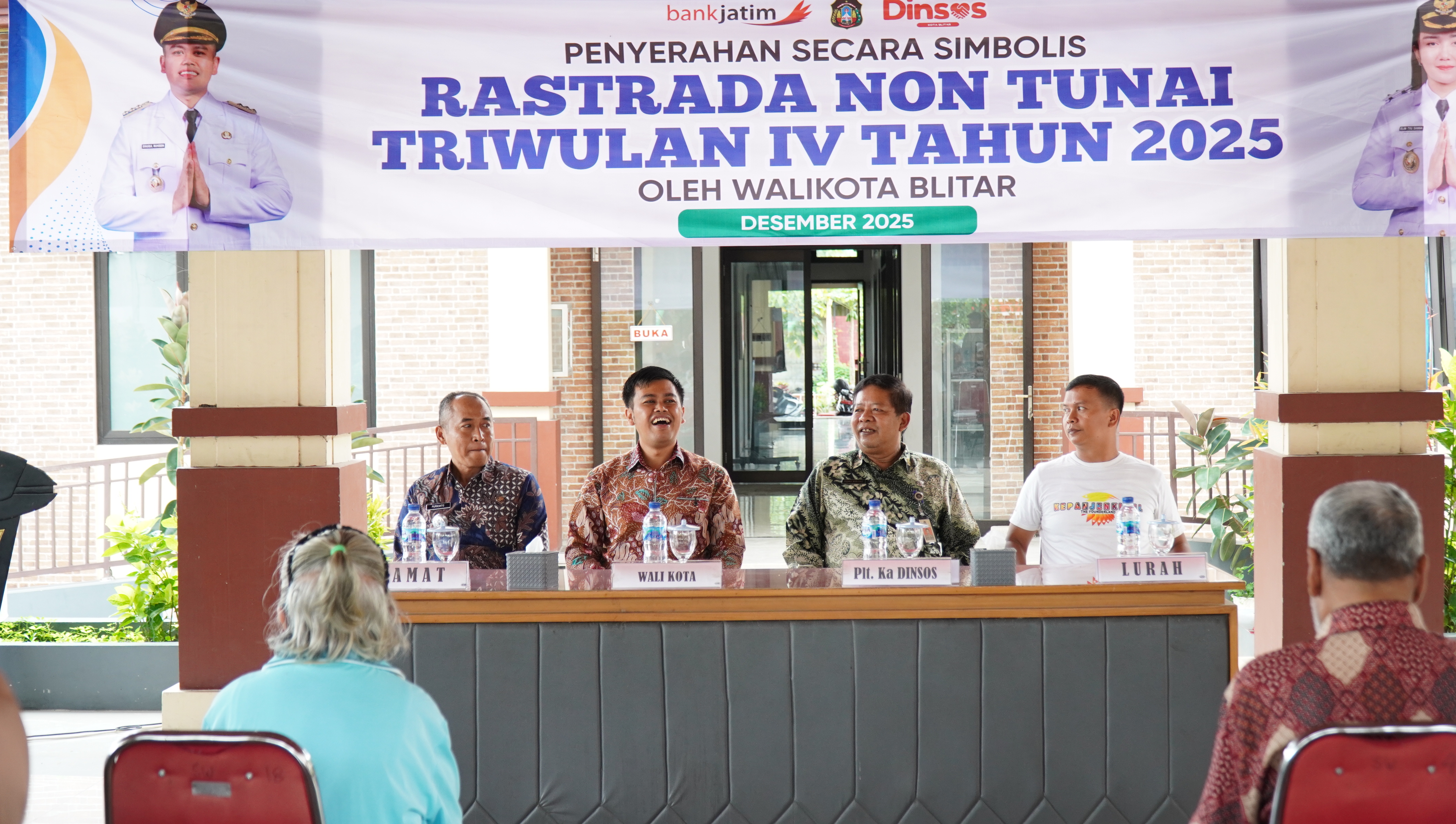 5 Desember 2025 - Penyerahan RASTRADA Tahap IV di Kel.Sananwetan, Kel.Sentul, Kel.Tlumpu