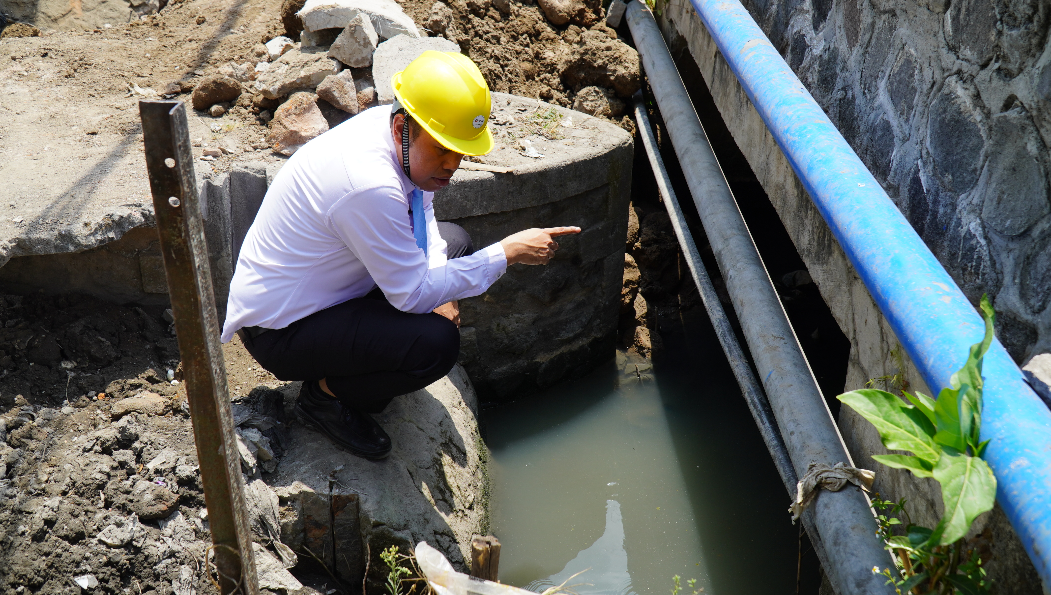 7 September - 2026 Monitoring Proyek Pembanguna Saluran Air di Jl.Hasanudin