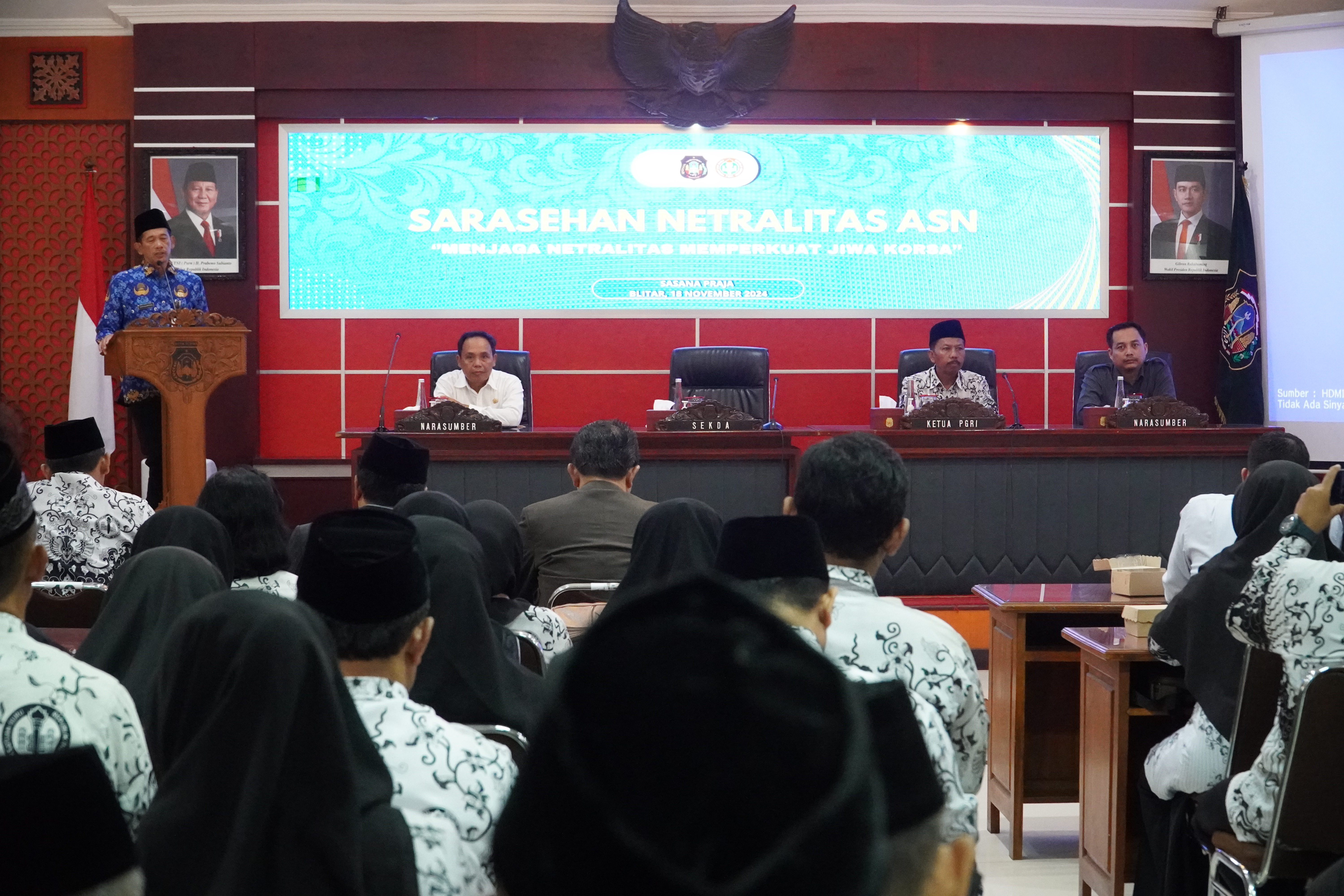 18 November 2024 - Sarasehan KORPRI &amp; PGRI Pemkot Blitar