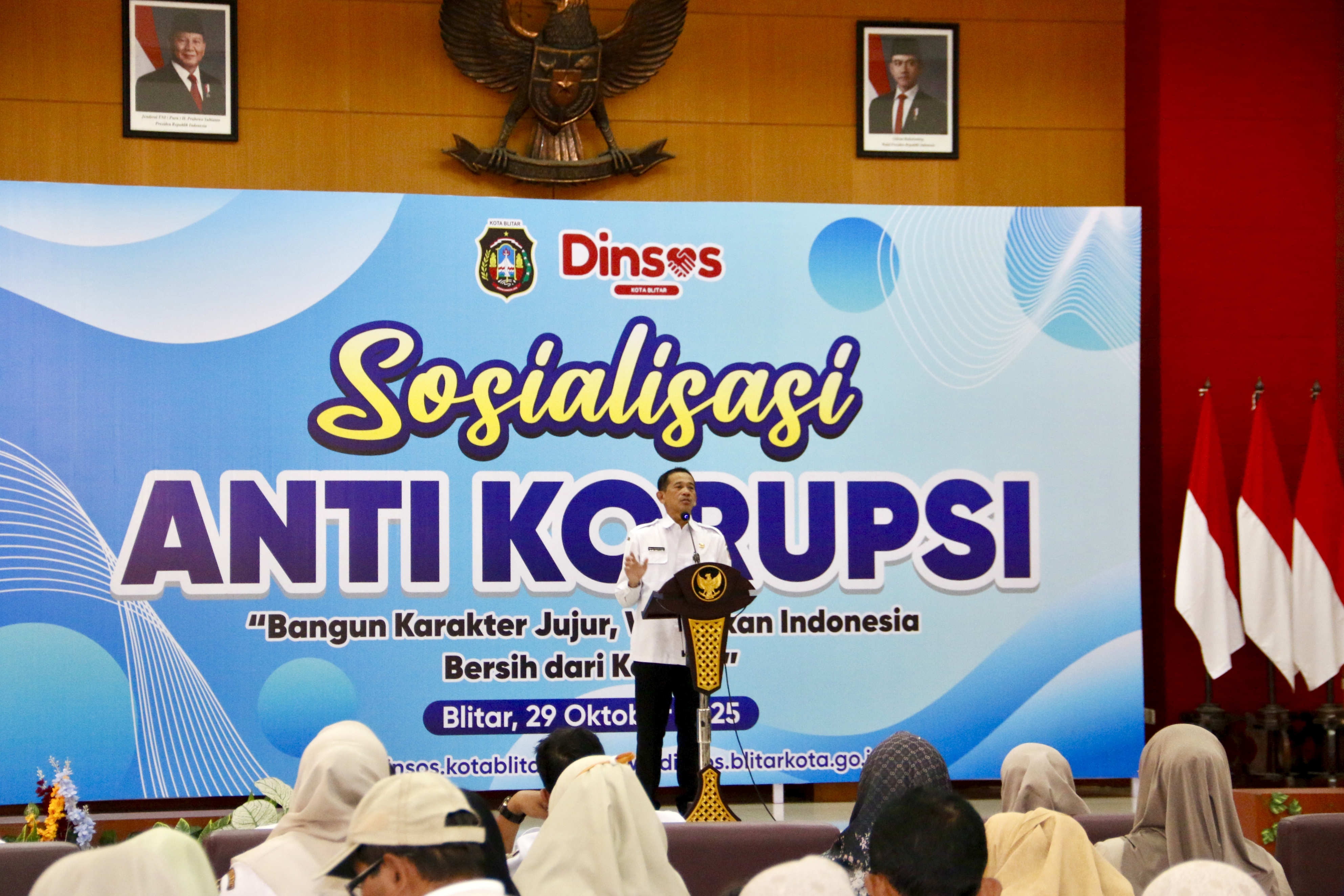 29 Oktober 2025 - Sosialisasi Anti Korupsi di Balaikota Kusuma Wicitro
