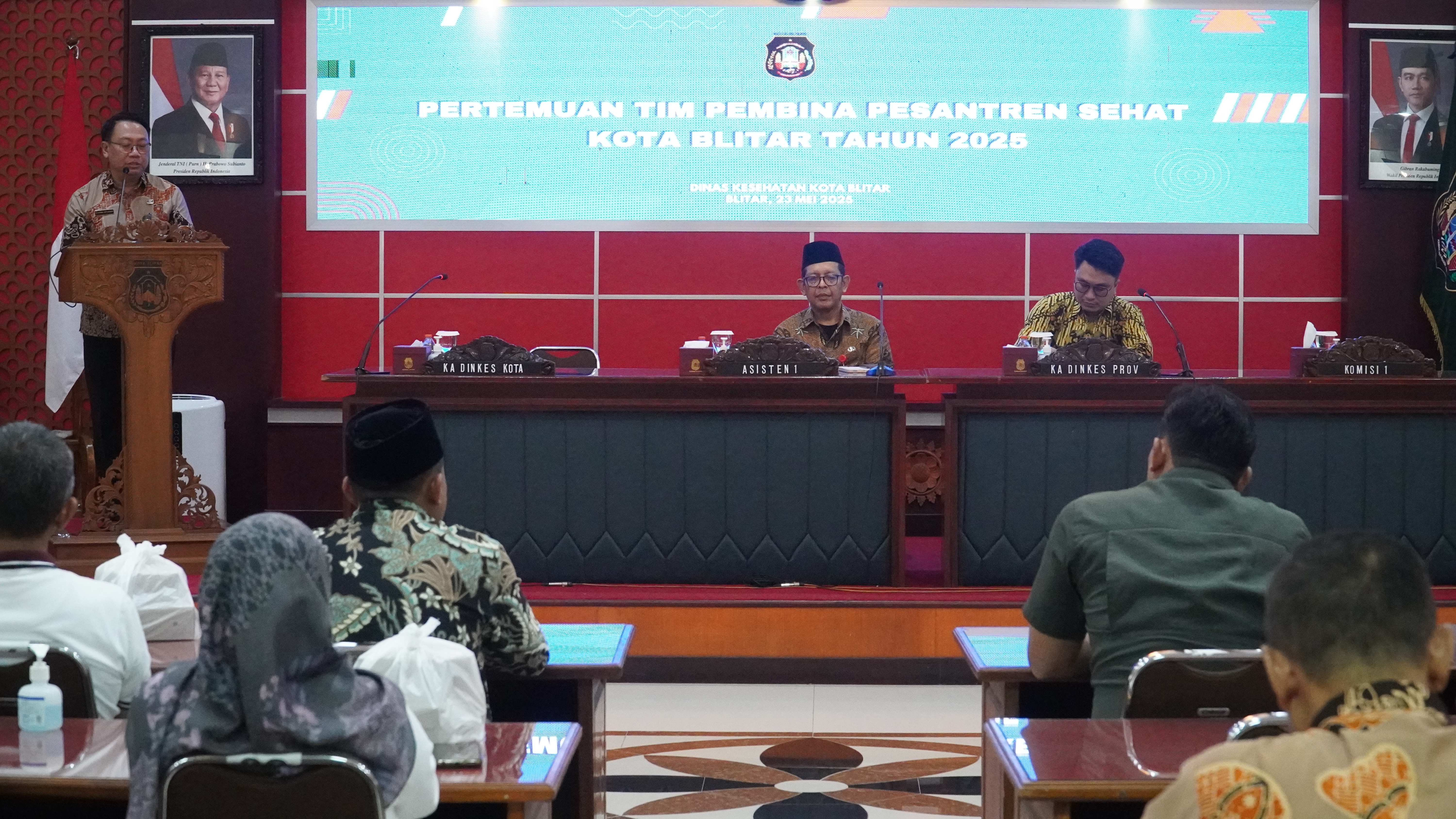 23 Mei 2025 - Pertemuan Tim Pembina Pesantren Sehat Kota Blitar Tahun 2025