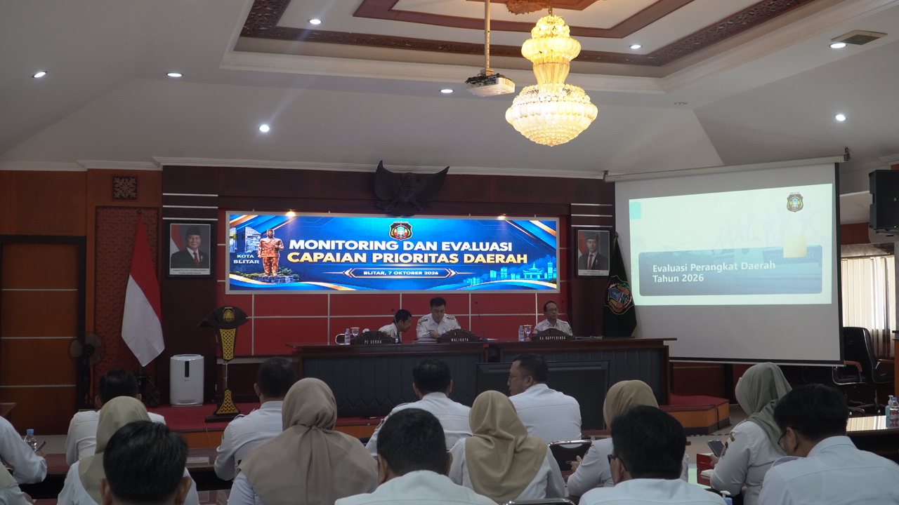 7 oktober 2026 Monev Capaian Prioritas Daerah
